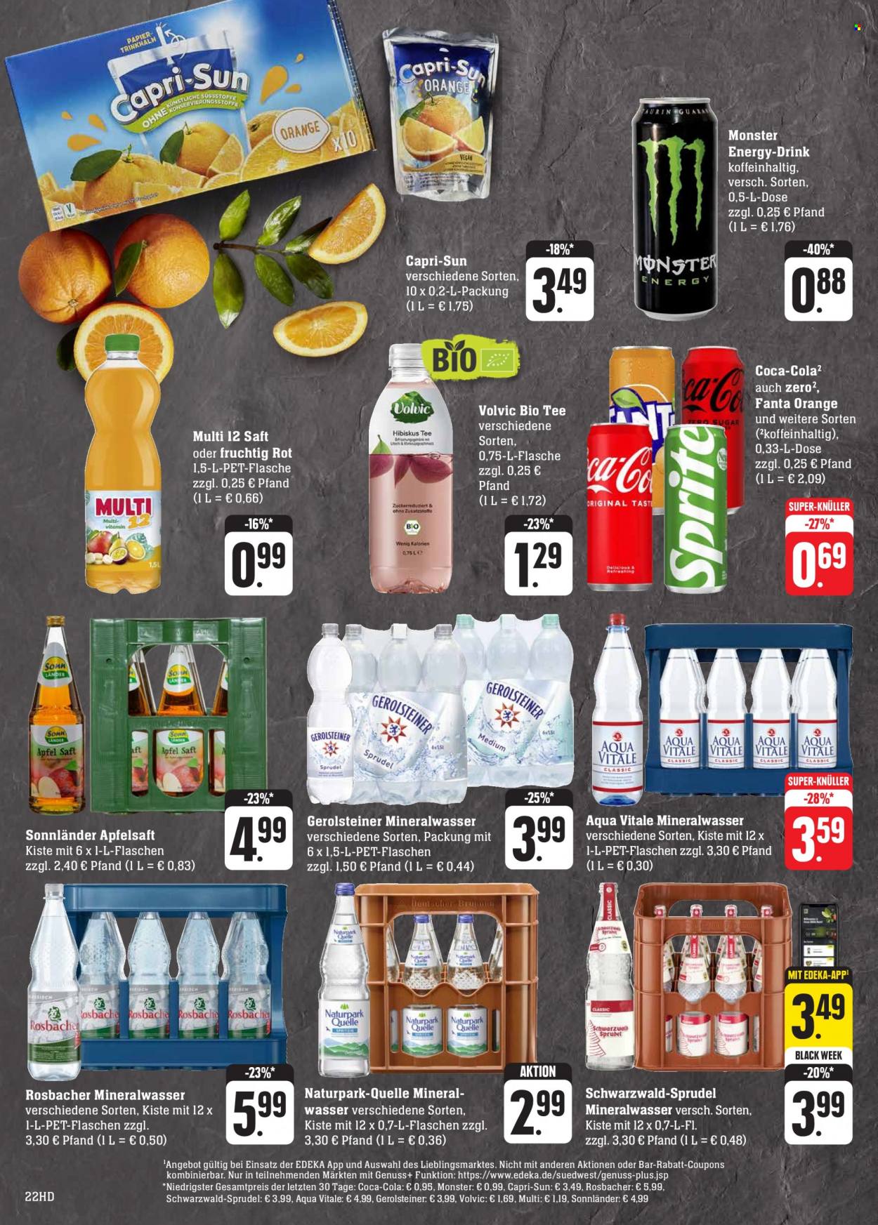 Edeka Prospekte  - 20.11.2023 - 25.11.2023. Seite 22