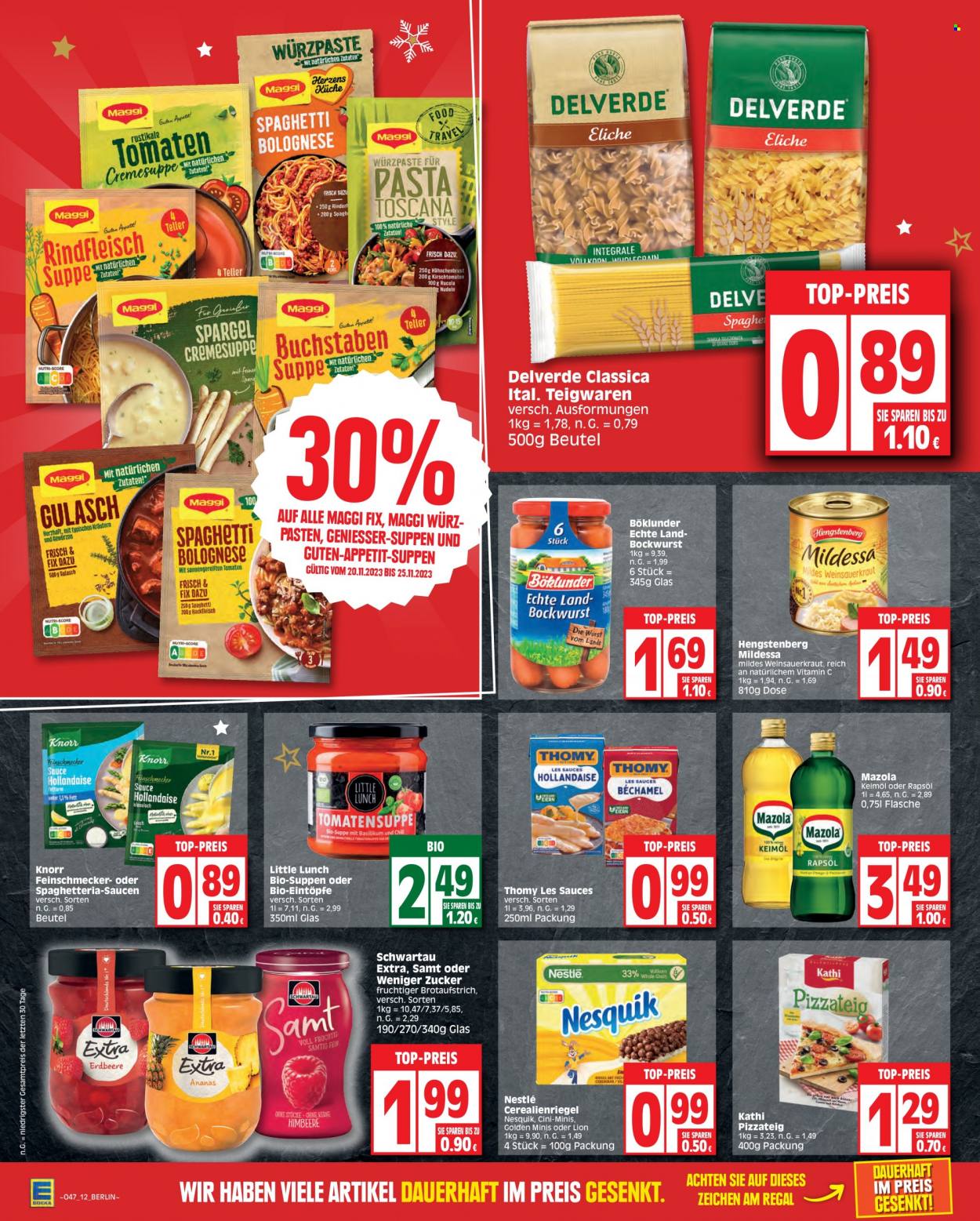 Edeka Prospekte  - 20.11.2023 - 25.11.2023. Seite 12