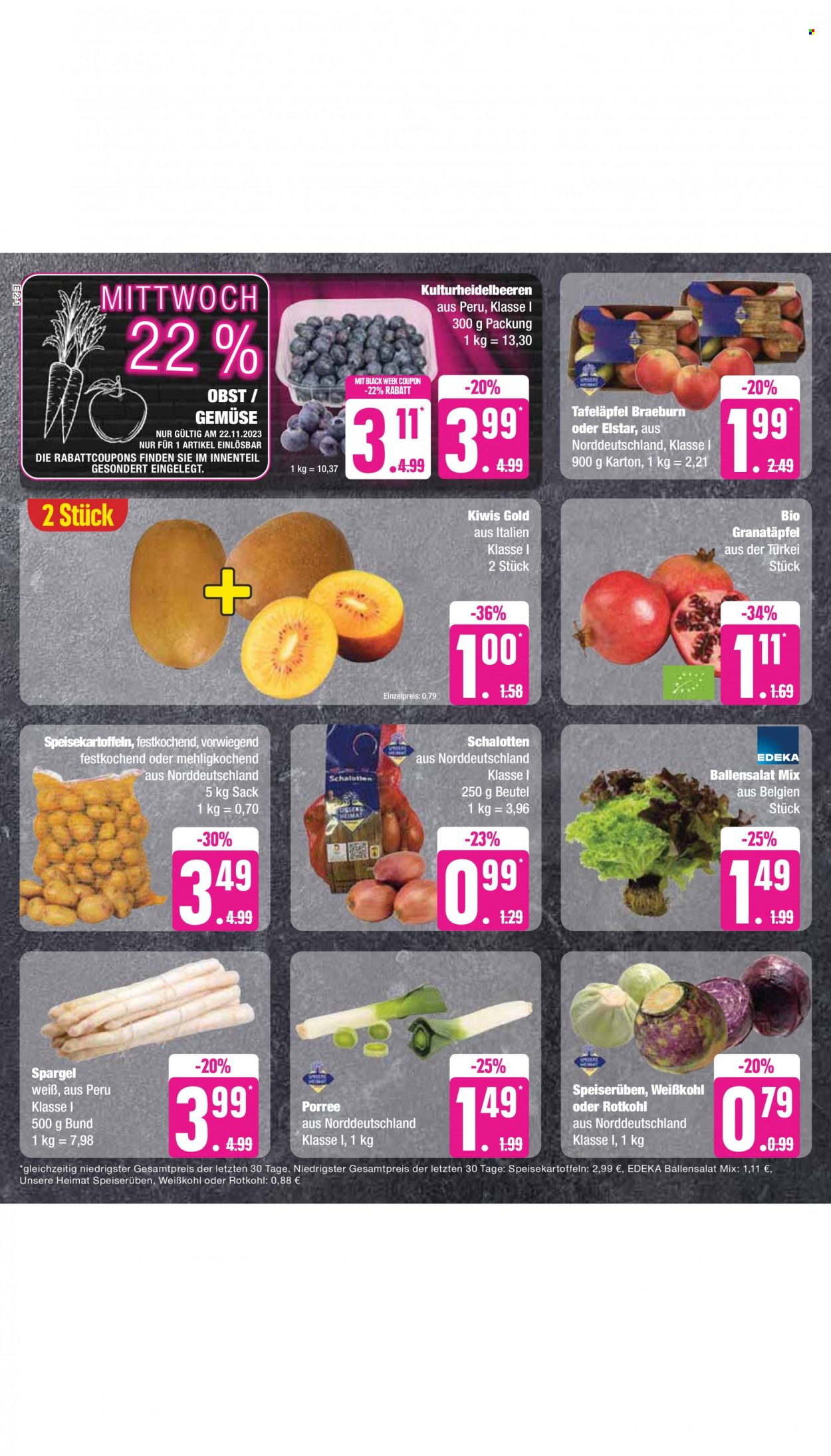 Edeka Prospekte  - 20.11.2023 - 25.11.2023. Seite 6