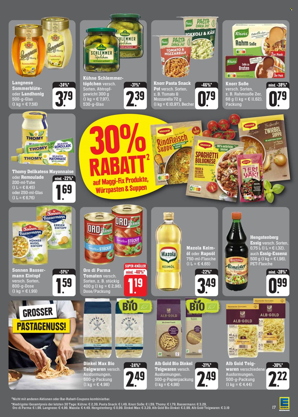 Edeka Prospekte  - 20.11.2023 - 25.11.2023. Seite 23