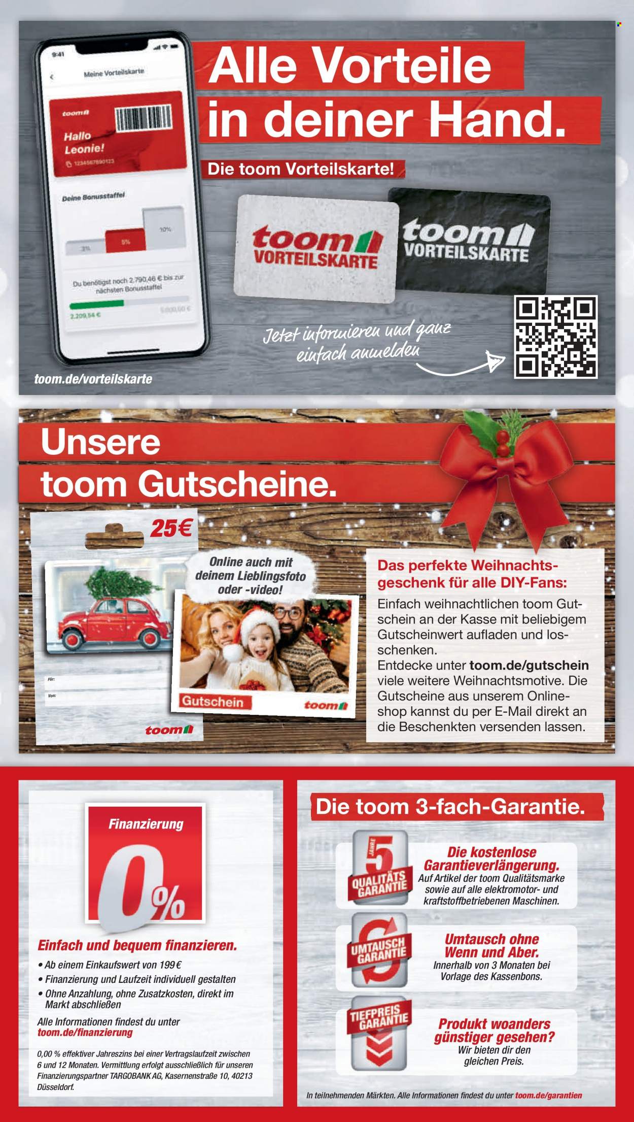 toom Baumarkt Prospekte  - 25.11.2023 - 1.12.2023. Seite 2