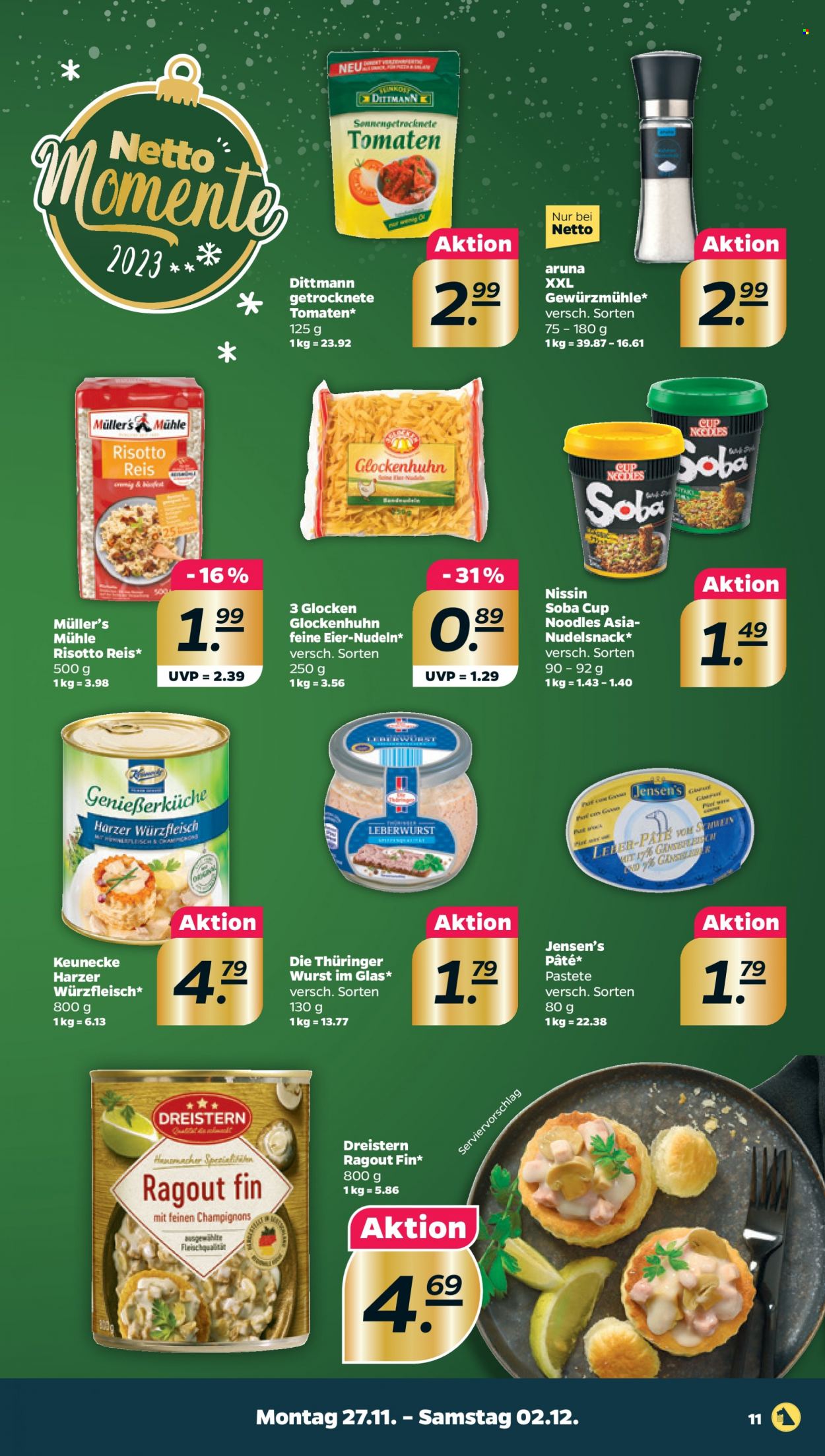 Netto Prospekte  - 27.11.2023 - 2.12.2023. Seite 11