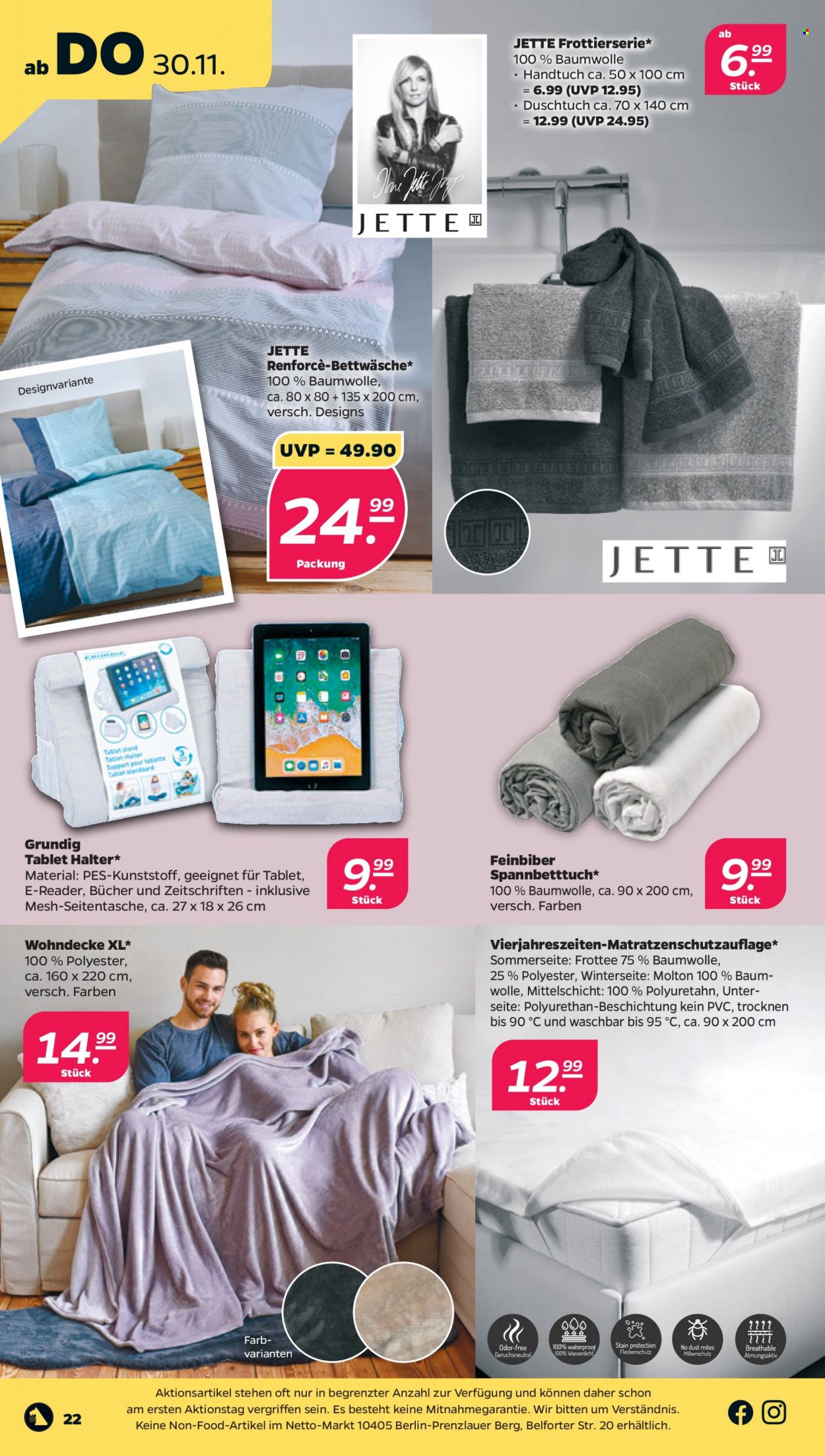 Netto Prospekte  - 27.11.2023 - 2.12.2023. Seite 22