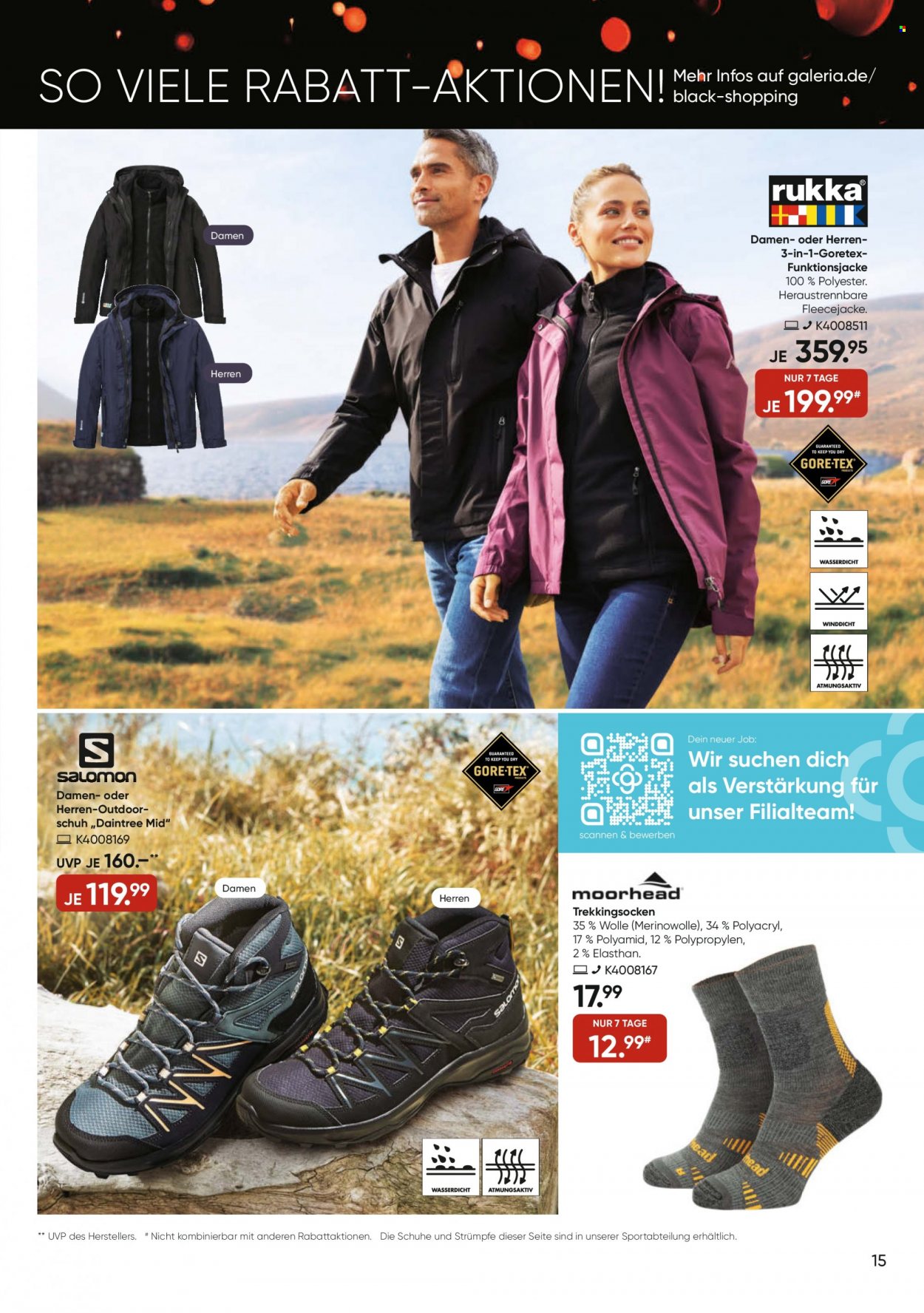 GALERIA Karstadt Kaufhof Prospekte  - 20.11.2023 - 26.11.2023. Seite 15