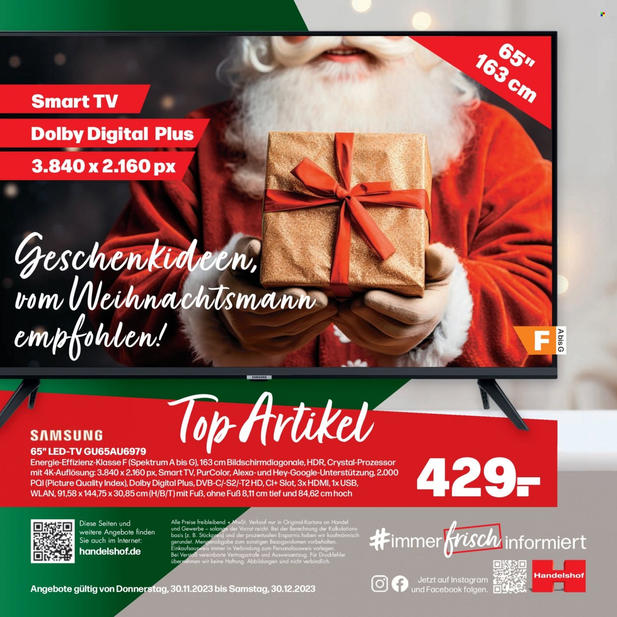 Handelshof Prospekte  - 30.11.2023 - 30.12.2023. Seite 12