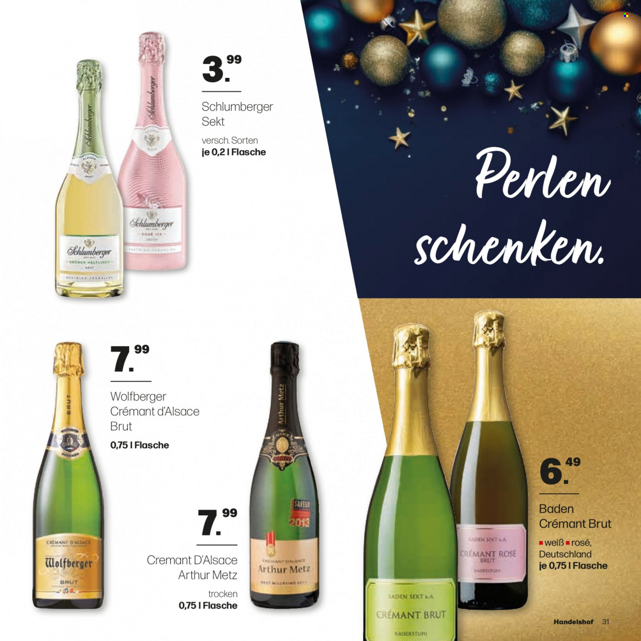 Handelshof Prospekte  - 30.11.2023 - 30.12.2023. Seite 31