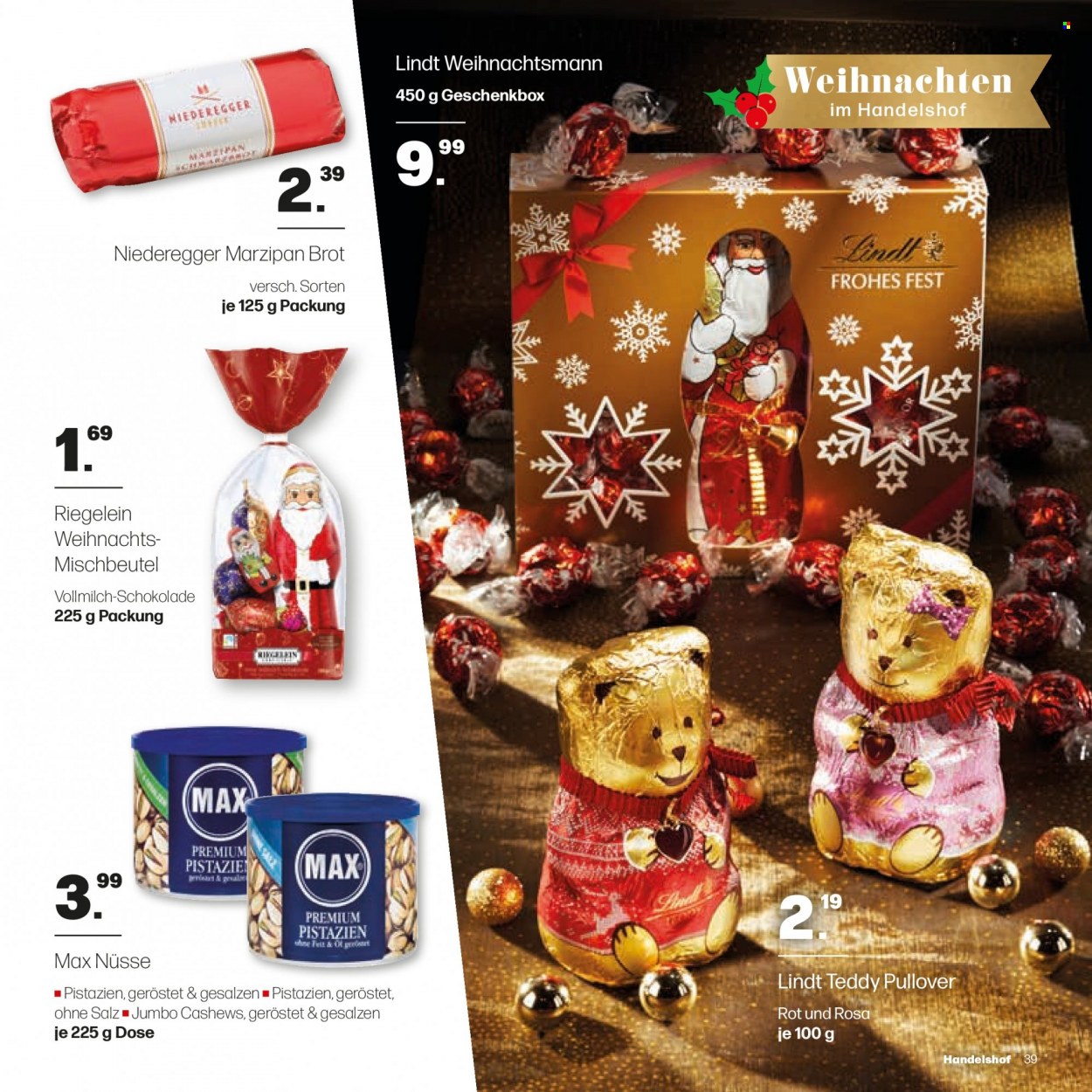Handelshof Prospekte  - 30.11.2023 - 30.12.2023. Seite 39