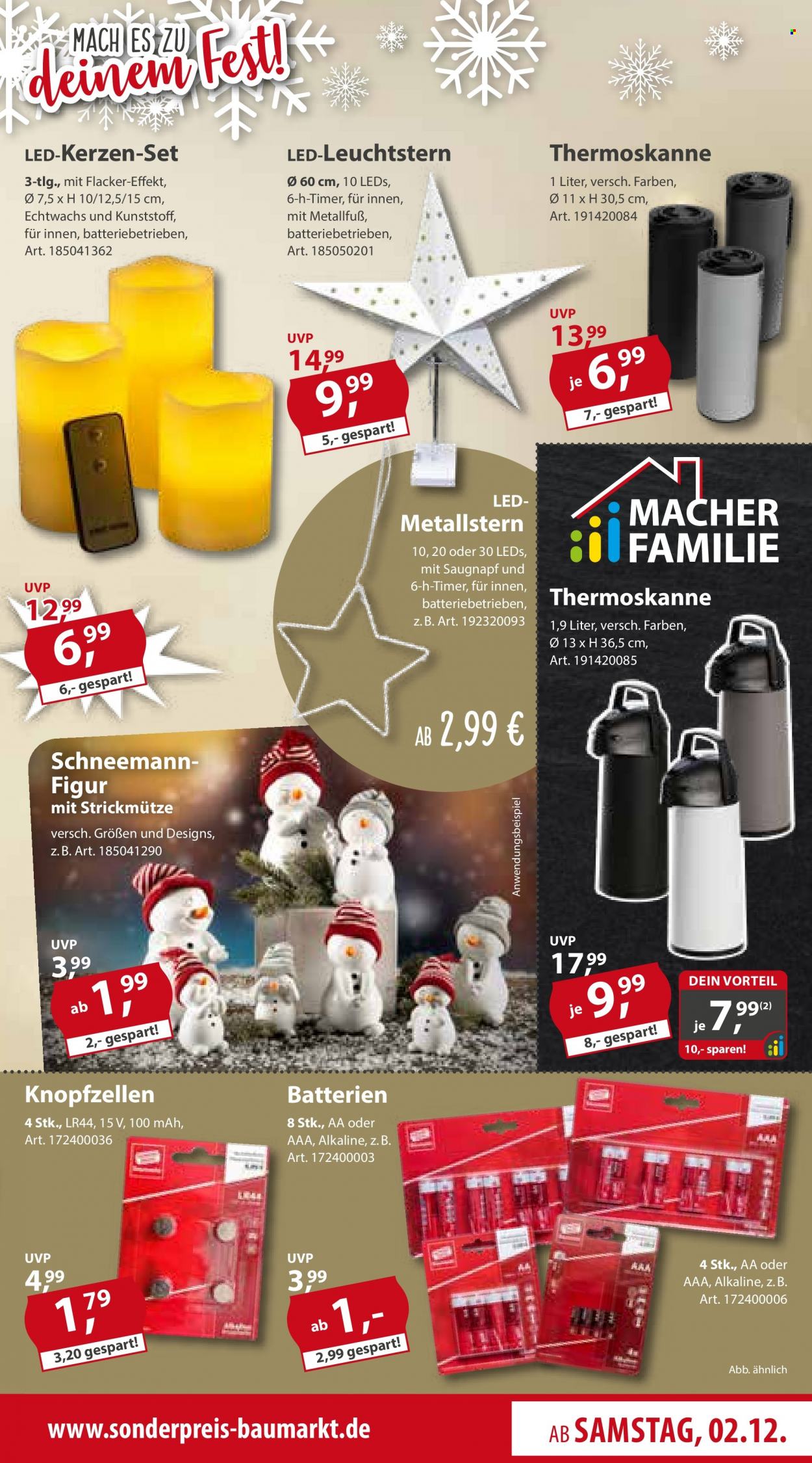 Sonderpreis-Baumarkt Prospekte  - 2.12.2023 - 8.12.2023. Seite 9