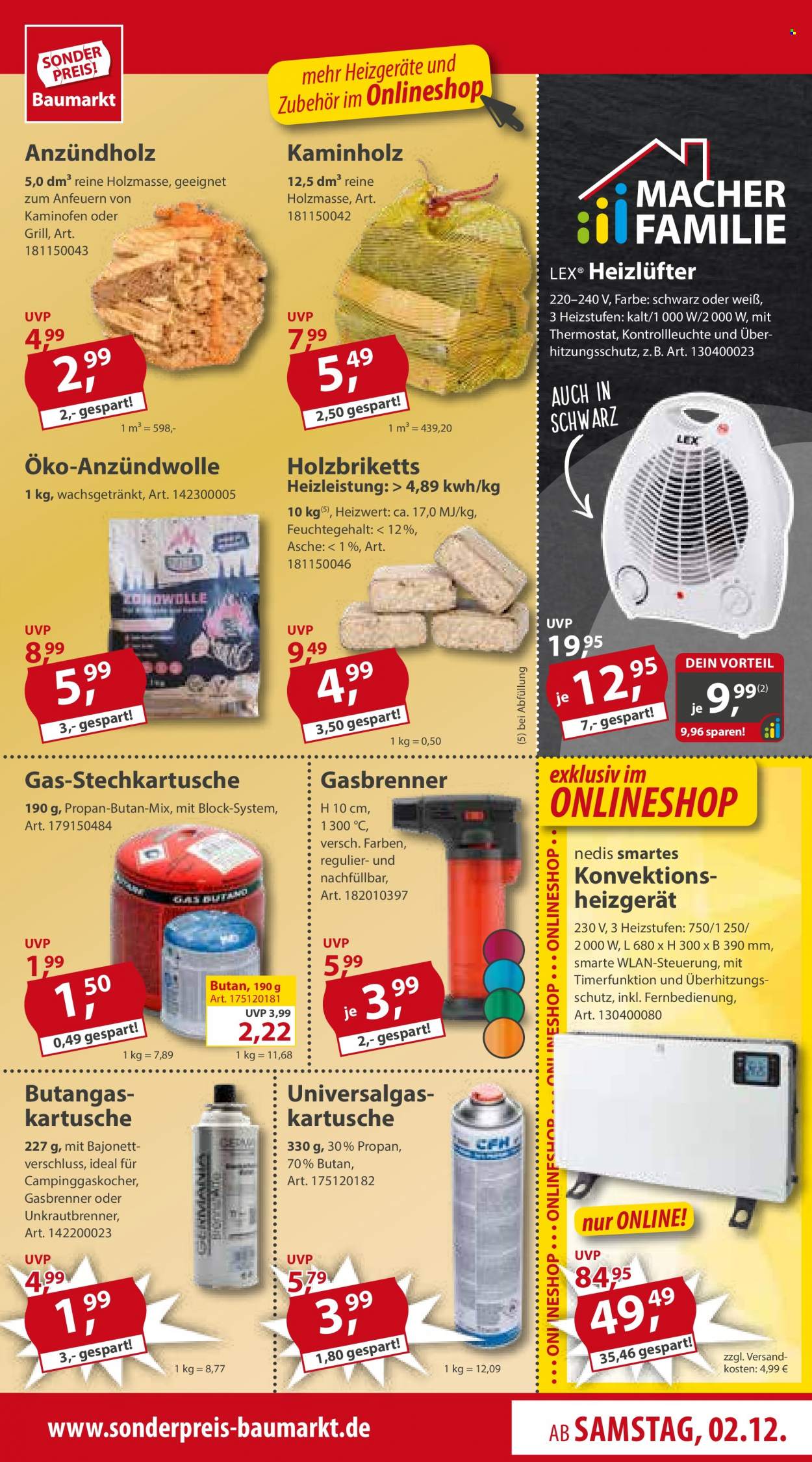 Sonderpreis-Baumarkt Prospekte  - 2.12.2023 - 8.12.2023. Seite 11