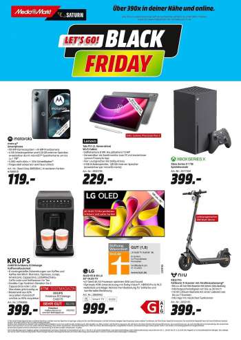 Prospekte MediaMarkt - 24.11.2023 - 25.11.2023.