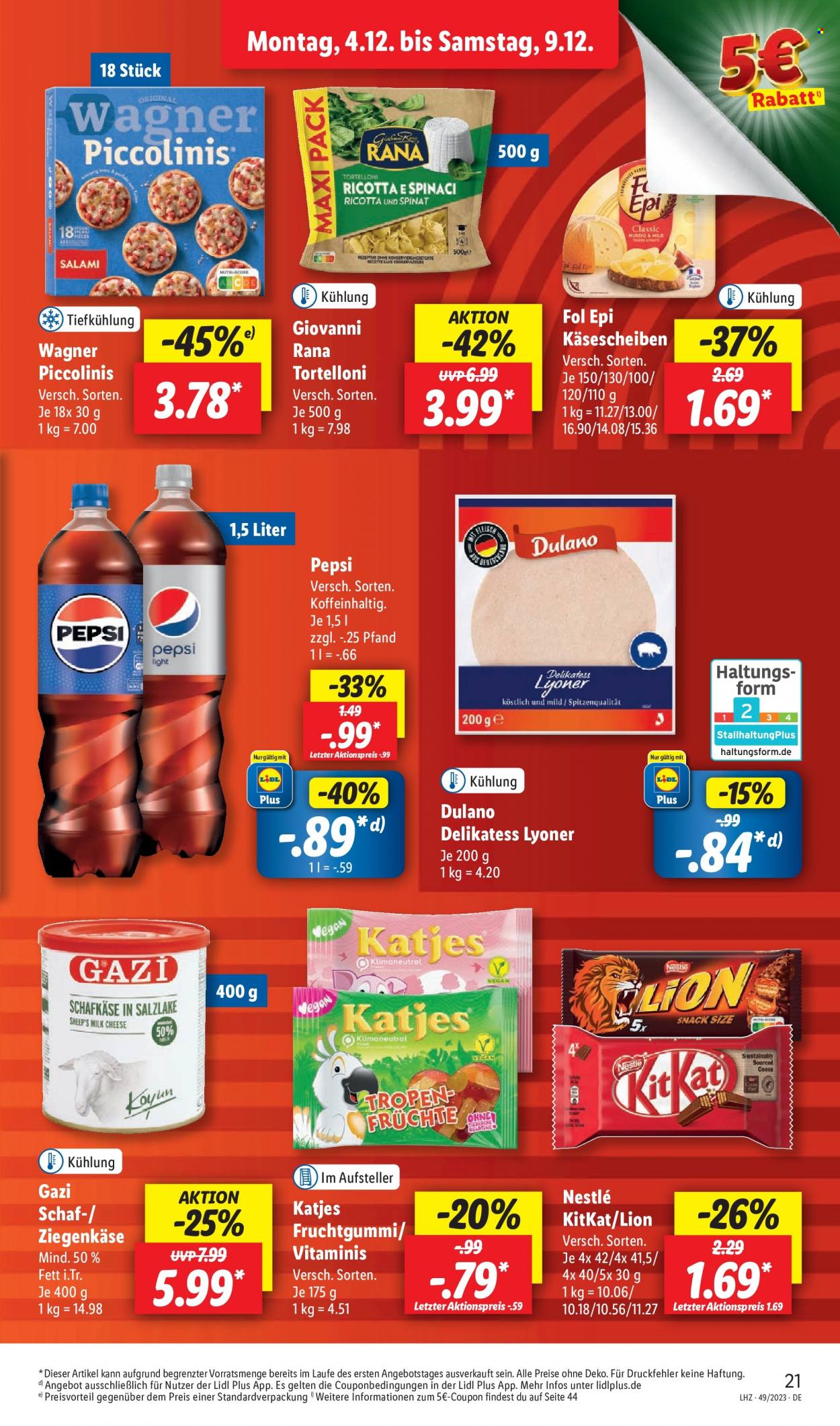 Lidl Prospekte  - 4.12.2023 - 9.12.2023. Seite 23