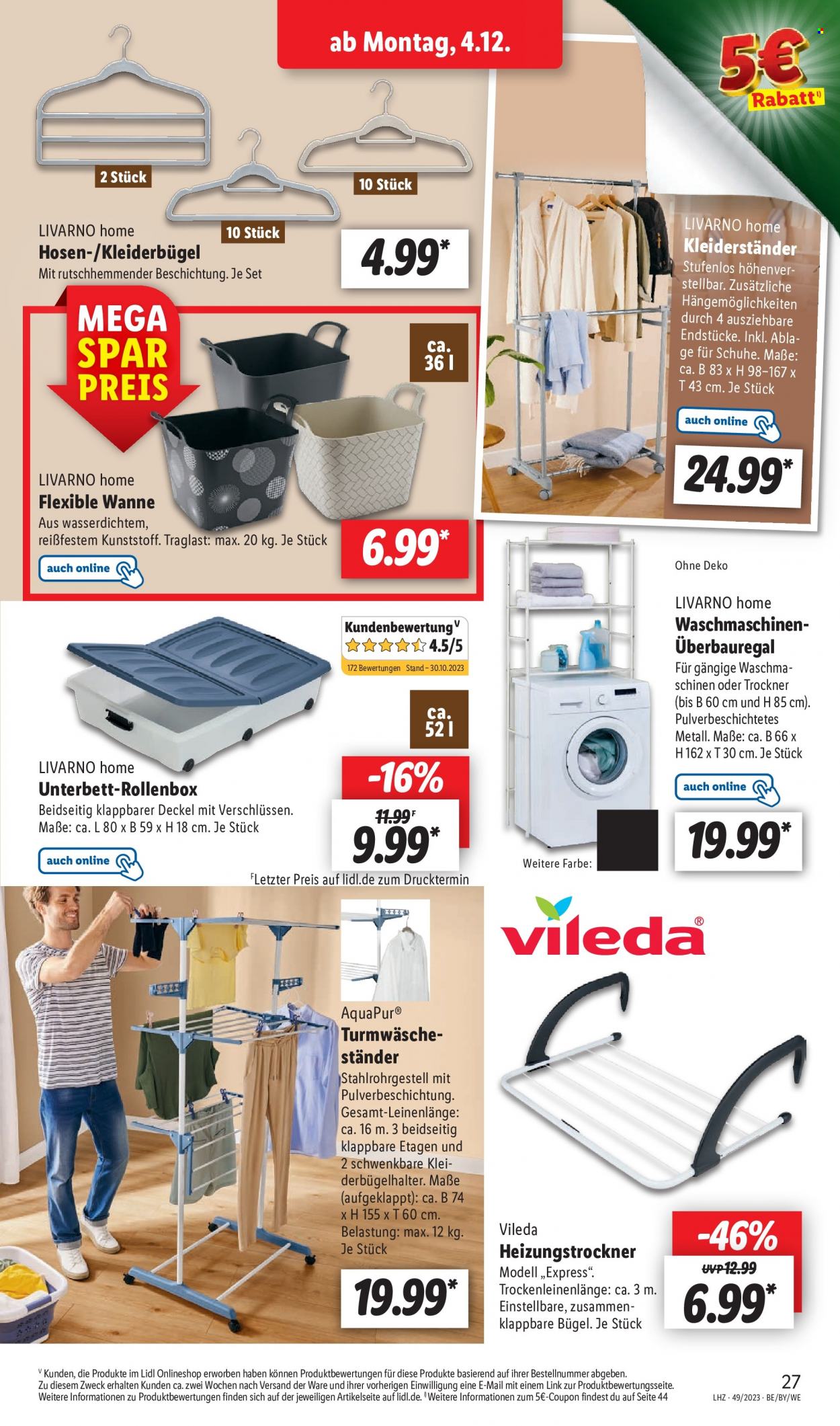 Lidl Prospekte  - 4.12.2023 - 9.12.2023. Seite 31
