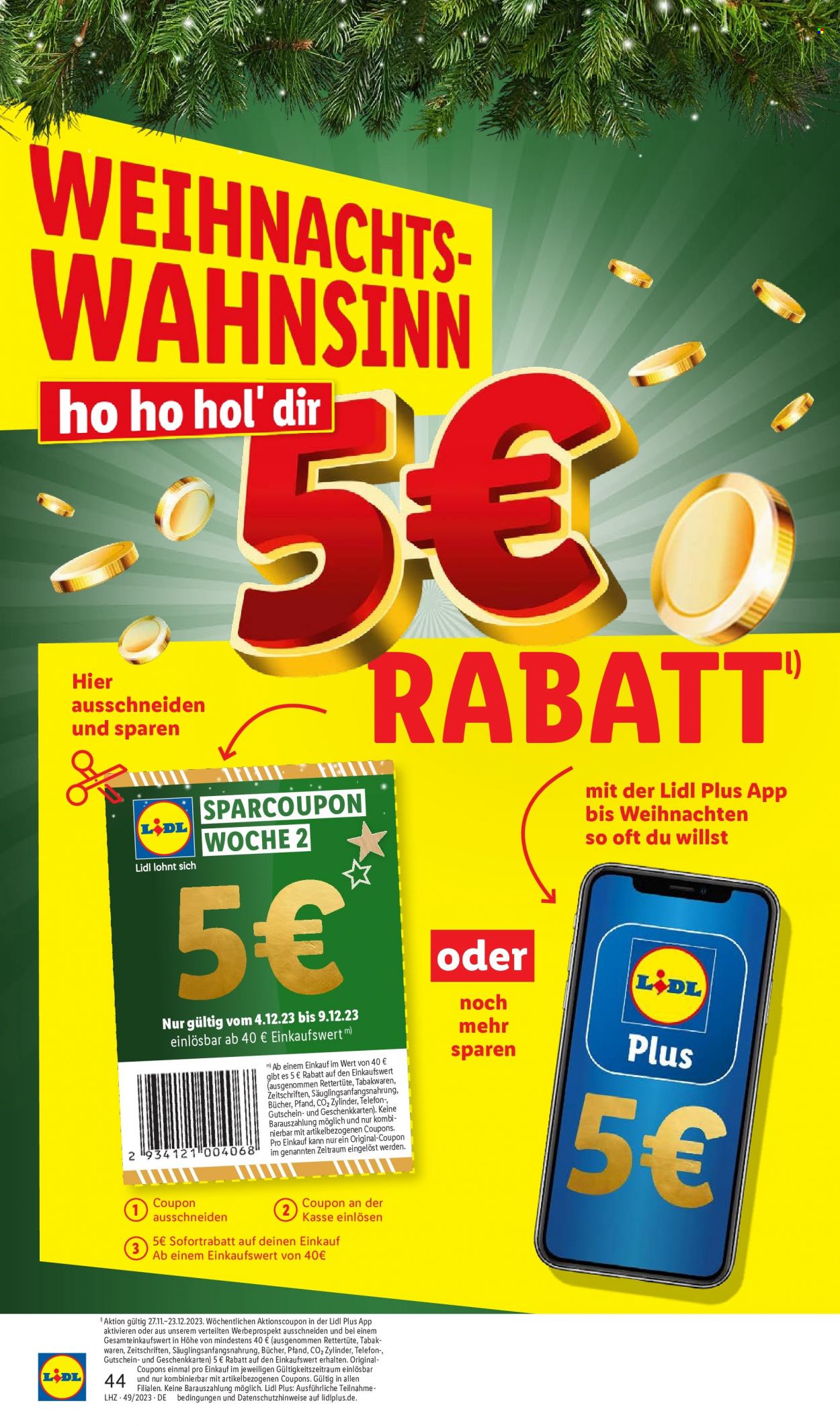 Lidl Prospekte  - 4.12.2023 - 9.12.2023. Seite 60