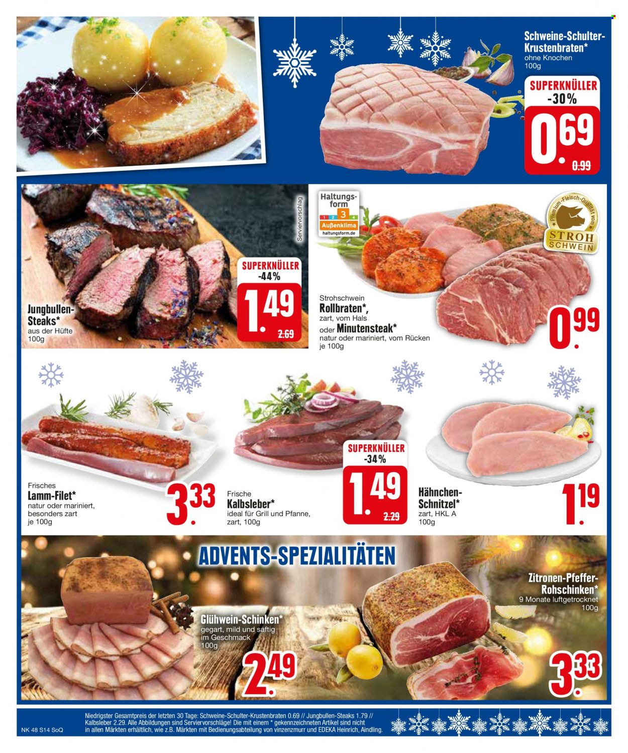 Edeka Prospekte  - 27.11.2023 - 2.12.2023. Seite 16