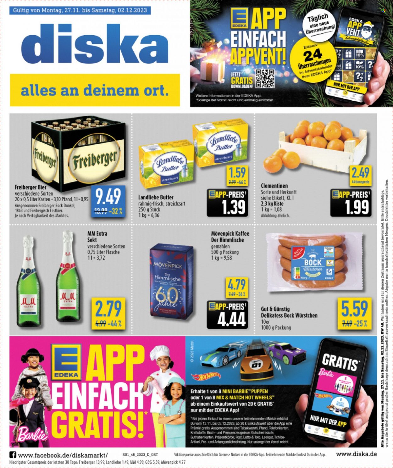 Diska Prospekte  - 27.11.2023 - 2.12.2023. Seite 3