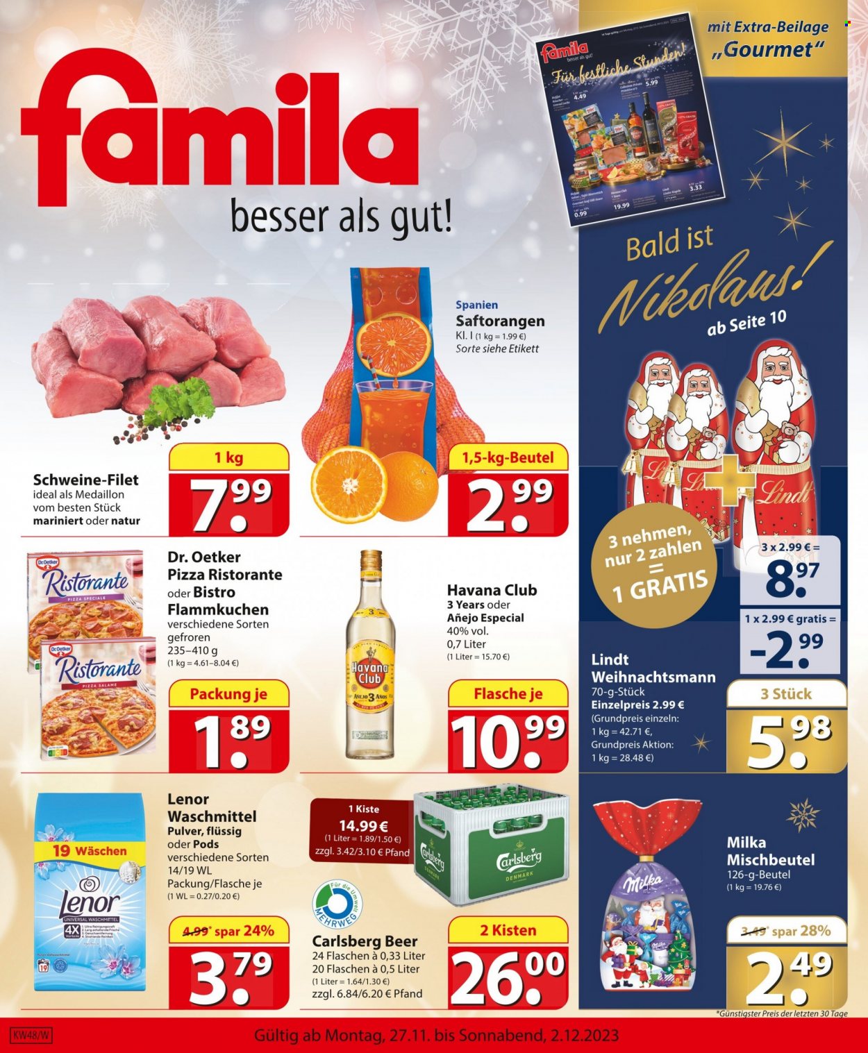 famila Prospekte  - 27.11.2023 - 2.12.2023. Seite 1