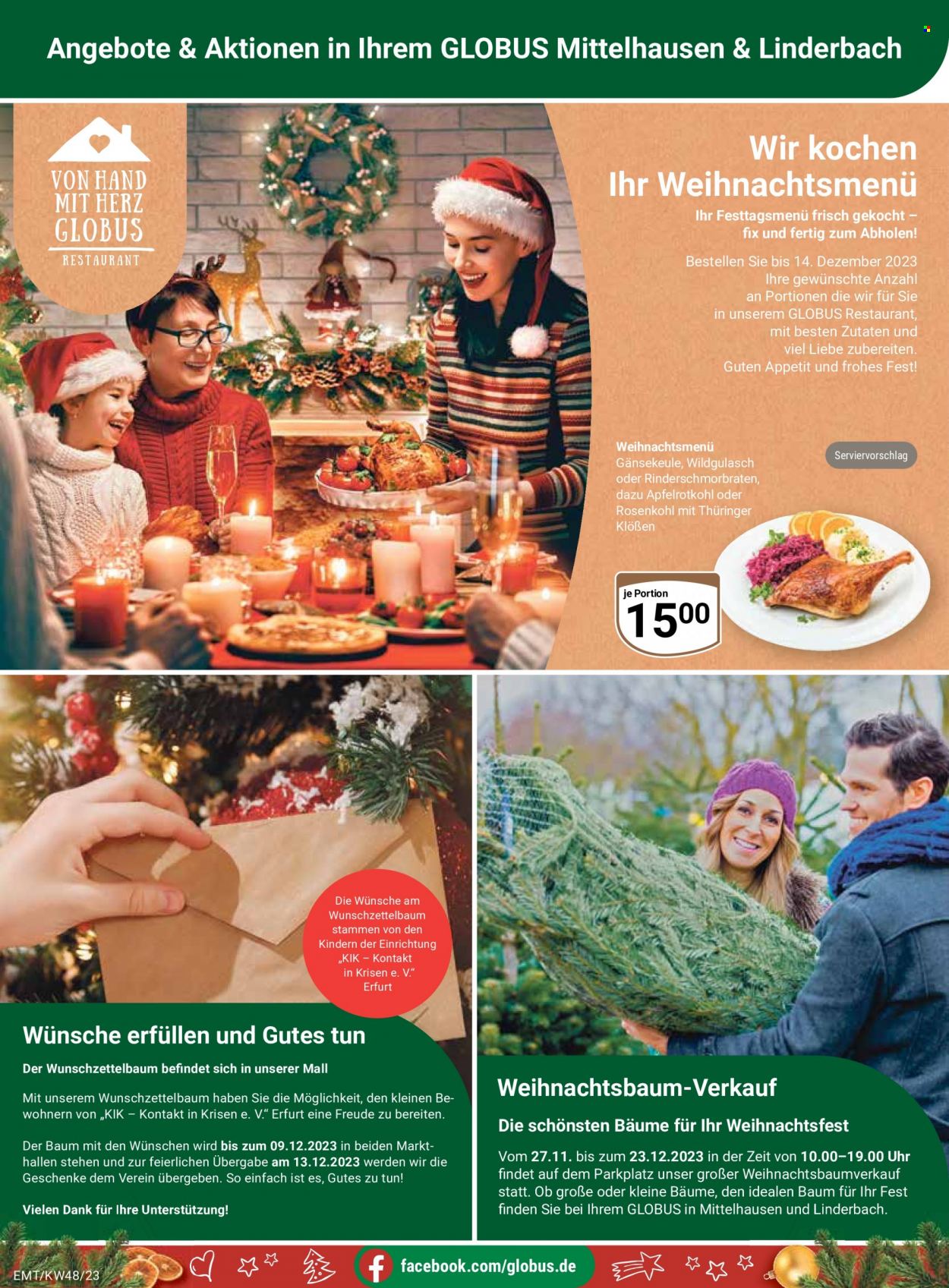 Globus Prospekte  - 27.11.2023 - 2.12.2023. Seite 11