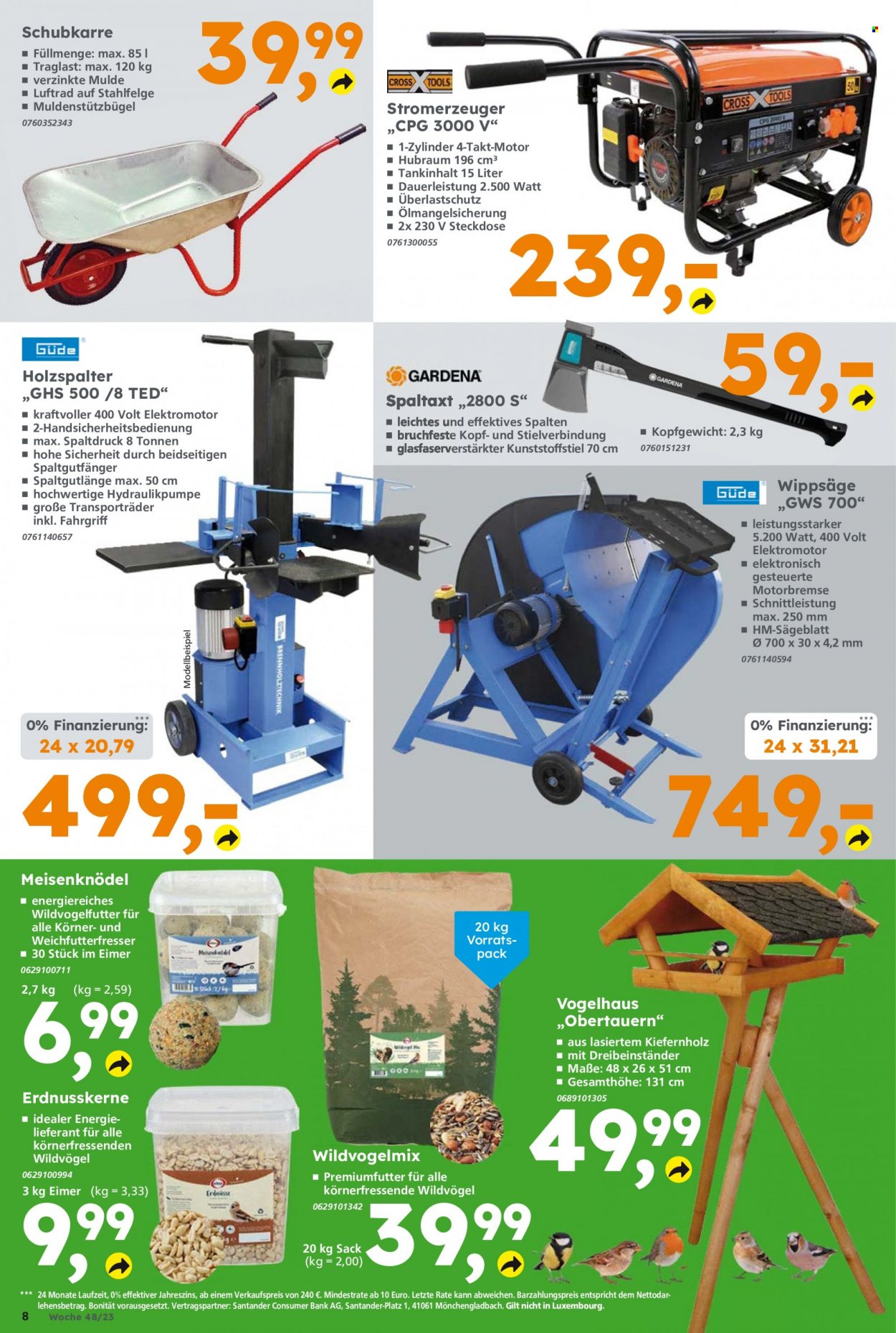 Globus Baumarkt Prospekte  - 27.11.2023 - 2.12.2023. Seite 8