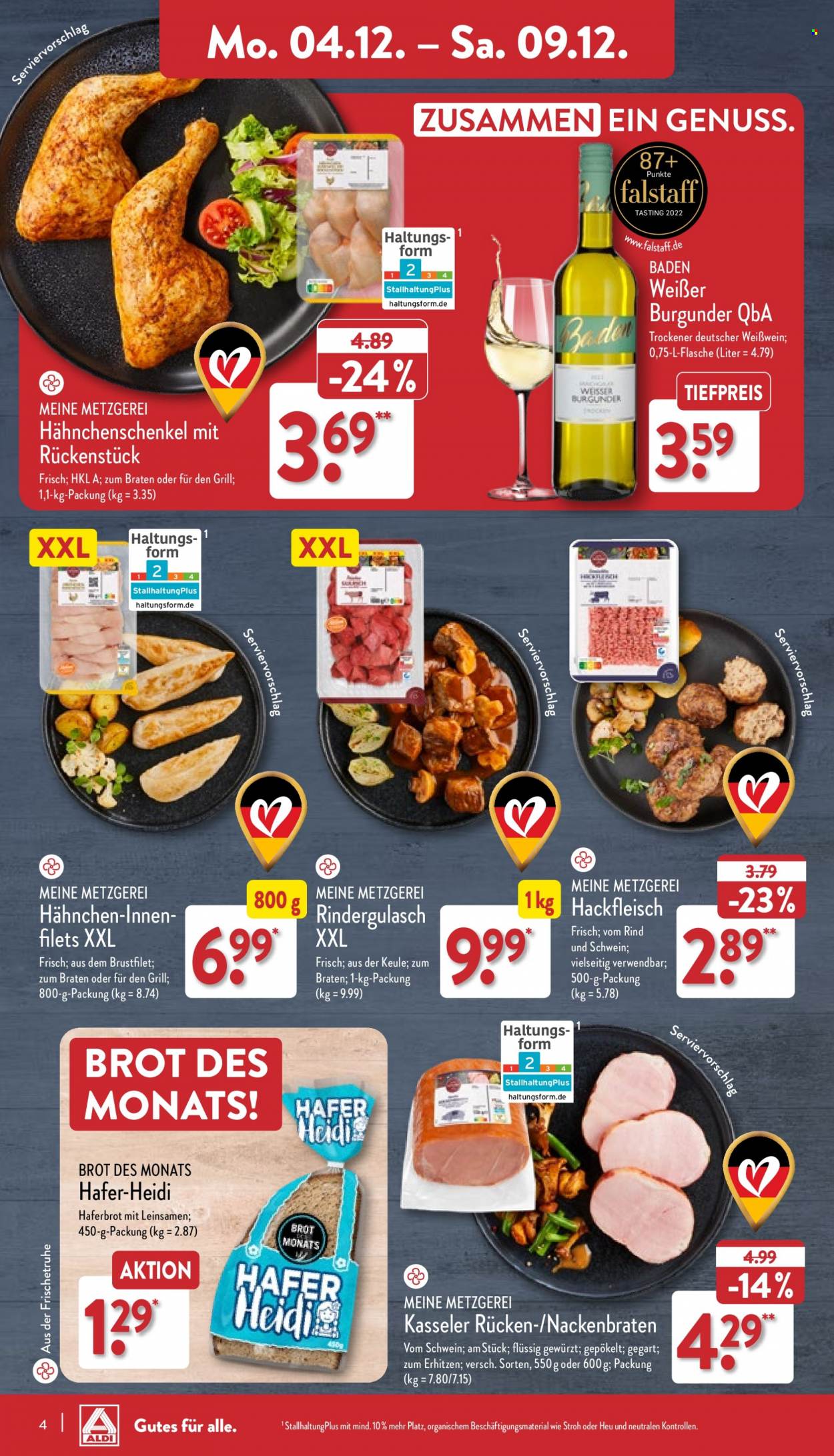 ALDI Nord Prospekte  - 4.12.2023 - 9.12.2023. Seite 4