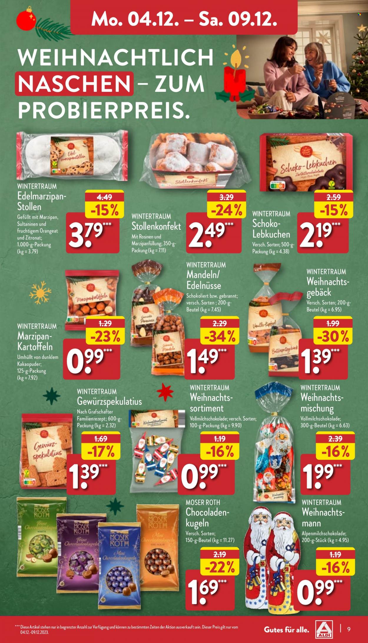 ALDI Nord Prospekte  - 4.12.2023 - 9.12.2023. Seite 9