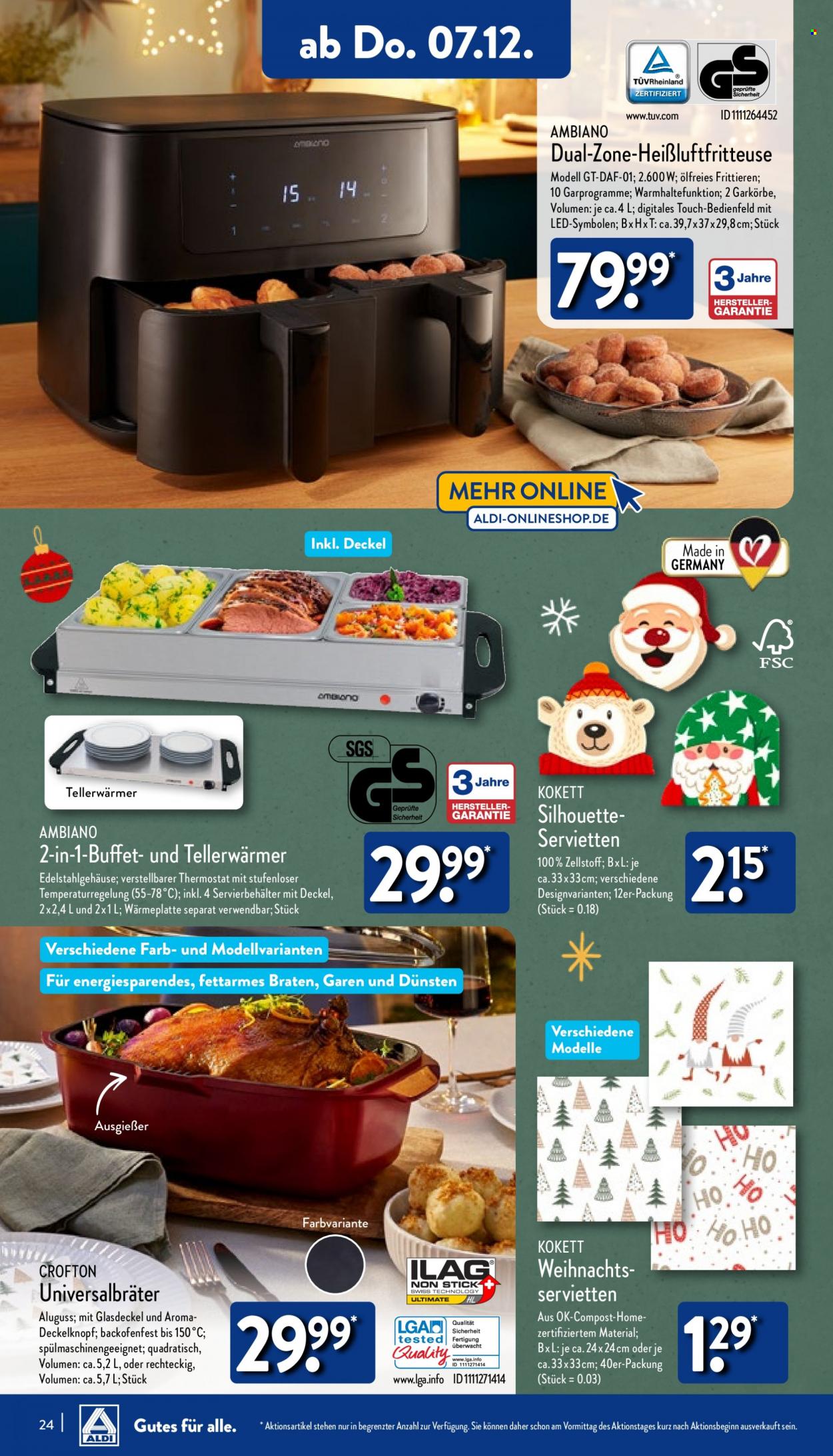 ALDI Nord Prospekte  - 4.12.2023 - 9.12.2023. Seite 24