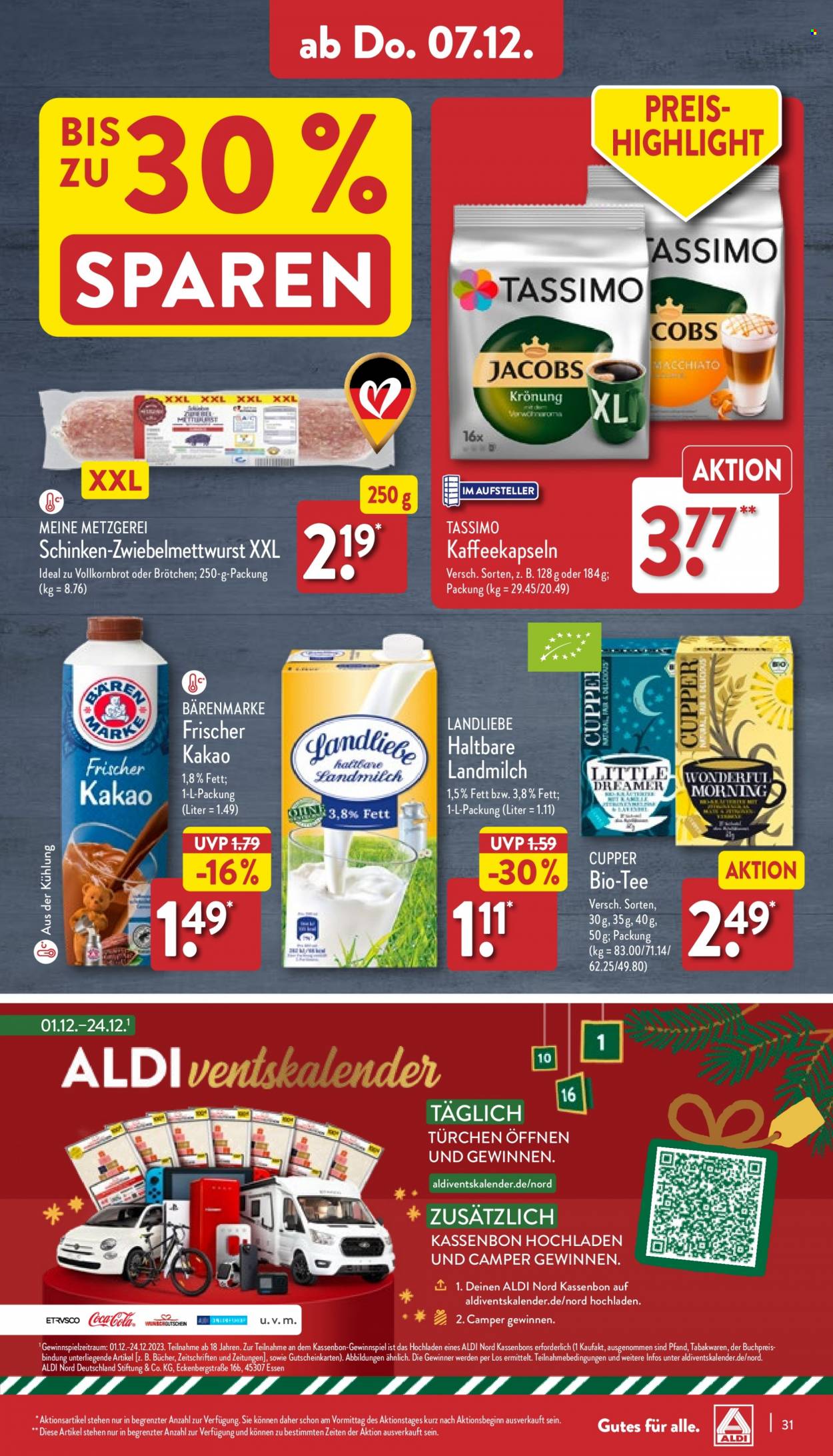 ALDI Nord Prospekte  - 4.12.2023 - 9.12.2023. Seite 31