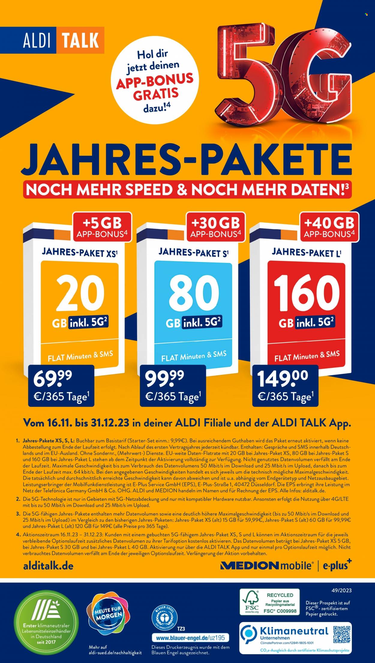 ALDI SÜD Prospekte  - 4.12.2023 - 9.12.2023. Seite 60