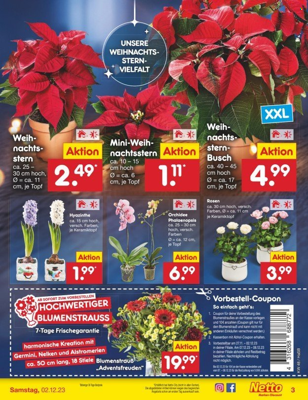 Netto Marken-Discount Prospekte  - 27.11.2023 - 2.12.2023. Seite 3