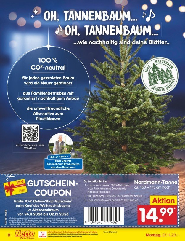 Netto Marken-Discount Prospekte  - 27.11.2023 - 2.12.2023. Seite 10