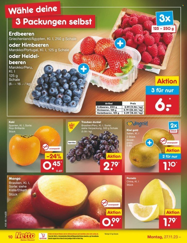 Netto Marken-Discount Prospekte  - 27.11.2023 - 2.12.2023. Seite 12