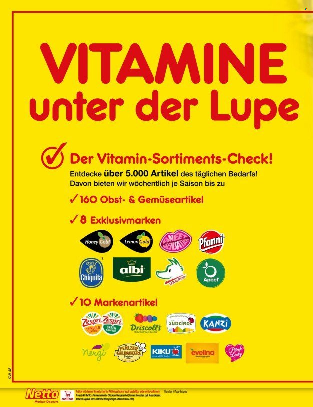 Netto Marken-Discount Prospekte  - 27.11.2023 - 2.12.2023. Seite 14