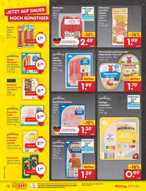 Netto Marken-Discount Prospekte  - 27.11.2023 - 2.12.2023. Seite 16