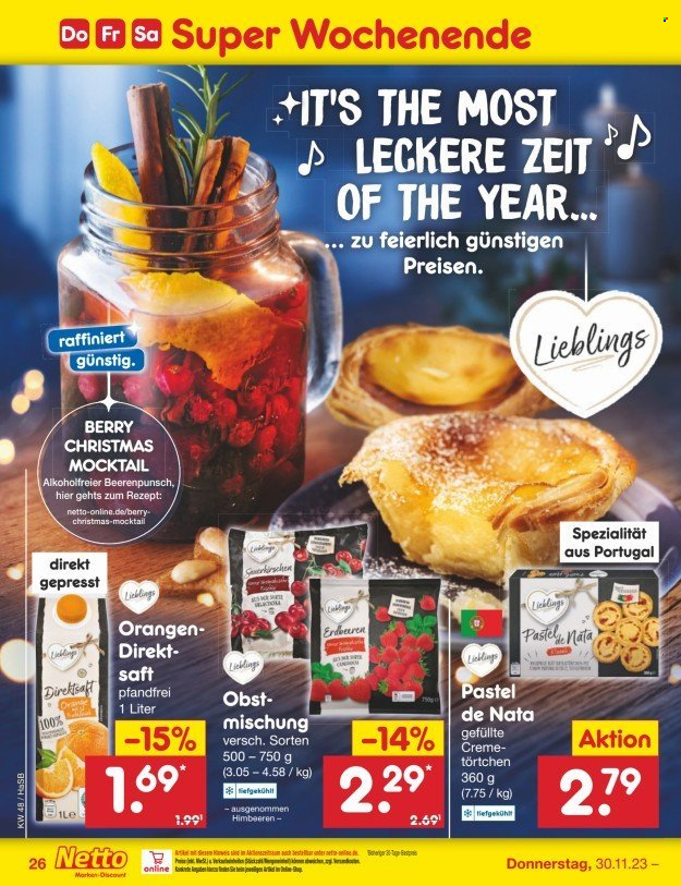 Netto Marken-Discount Prospekte  - 27.11.2023 - 2.12.2023. Seite 30