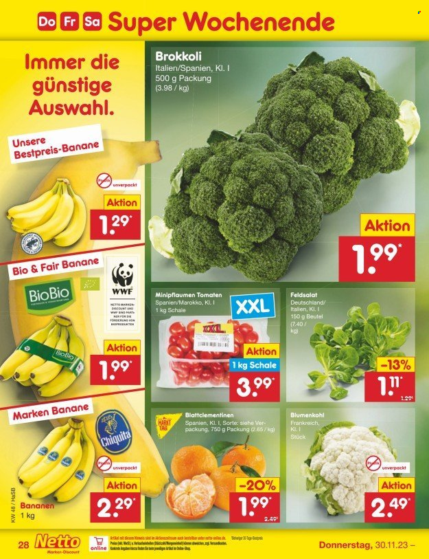 Netto Marken-Discount Prospekte  - 27.11.2023 - 2.12.2023. Seite 32