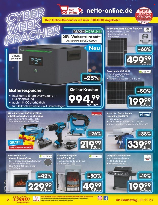 Netto Marken-Discount Prospekte  - 27.11.2023 - 2.12.2023. Seite 46