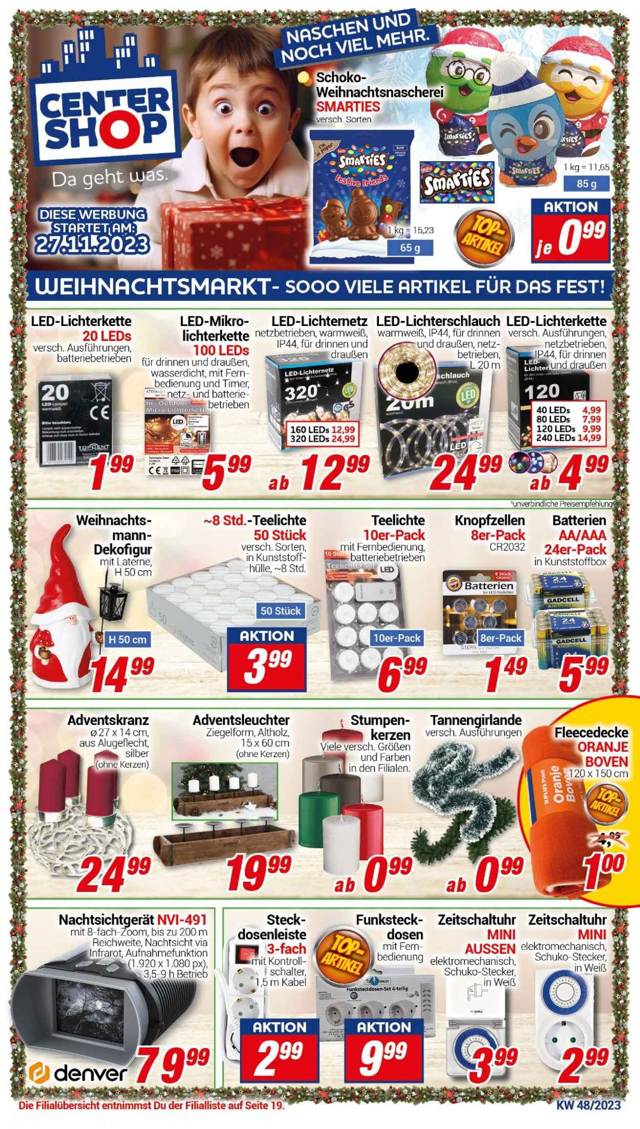 CENTERSHOP Prospekte  - 27.11.2023 - 2.12.2023. Seite 1