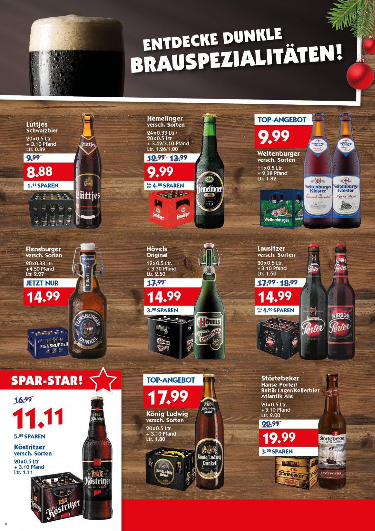 Hol'ab! Getränkemarkt Prospekte  - 27.11.2023 - 2.12.2023. Seite 2