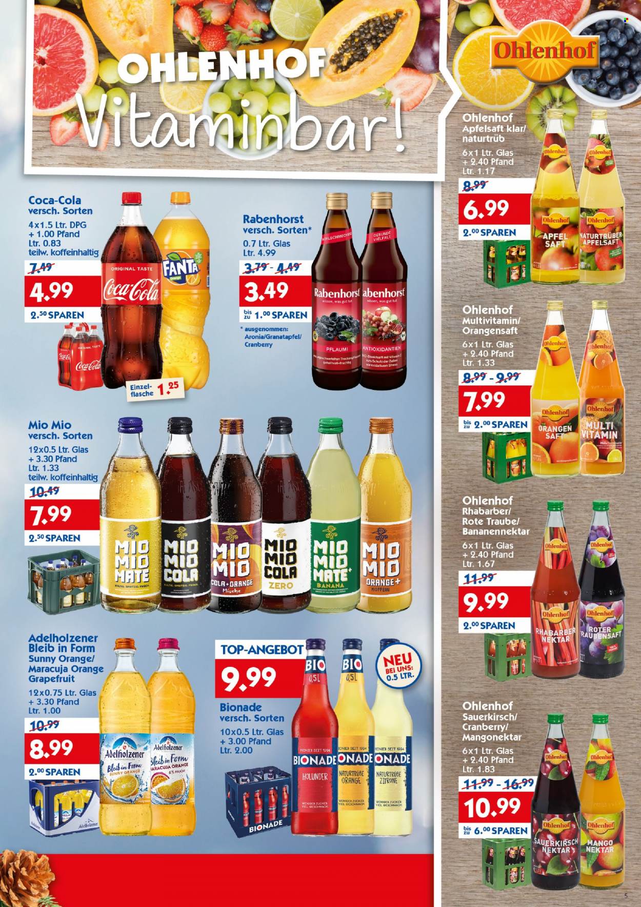 Hol'ab! Getränkemarkt Prospekte  - 27.11.2023 - 2.12.2023. Seite 5