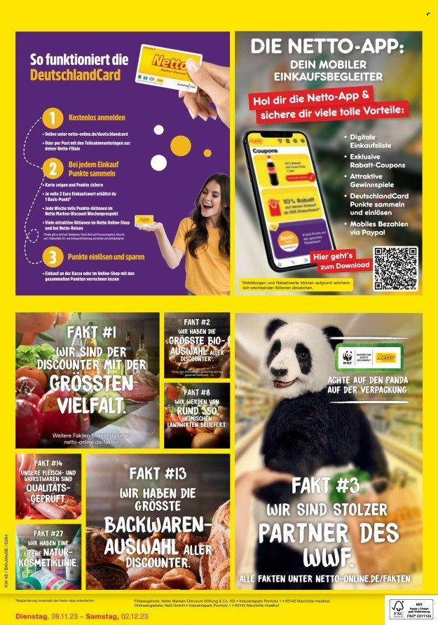 Netto Marken-Discount Prospekte  - 28.11.2023 - 2.12.2023. Seite 6