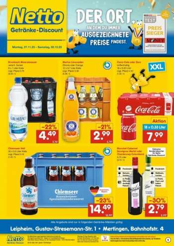 Prospekte Netto Marken-Discount - 27.11.2023 - 2.12.2023.