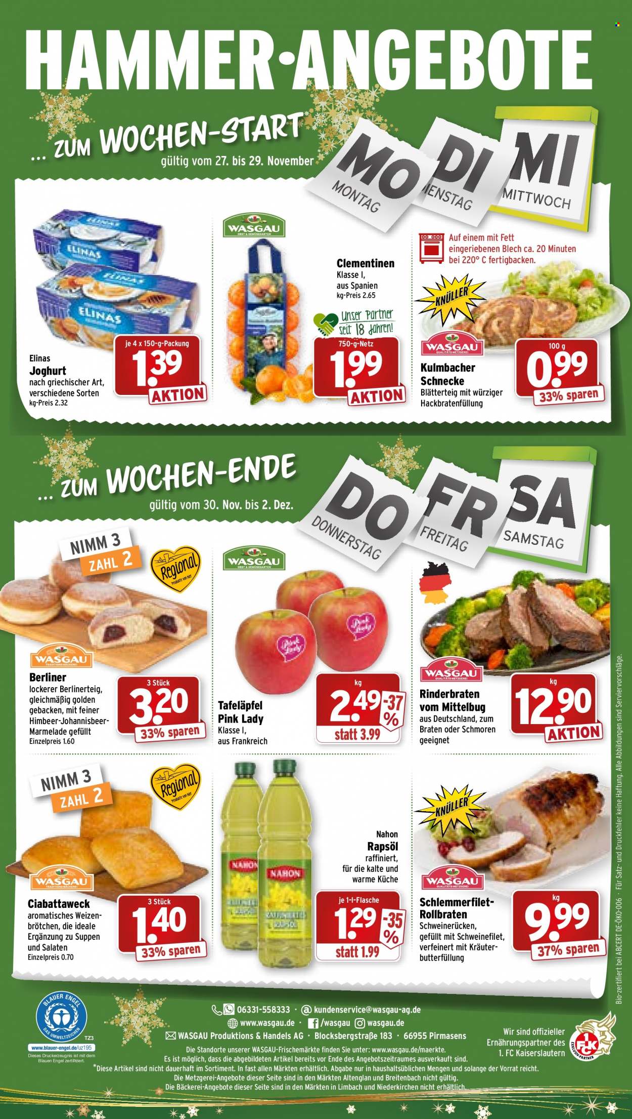 Wasgau Prospekte  - 27.11.2023 - 2.12.2023. Seite 28
