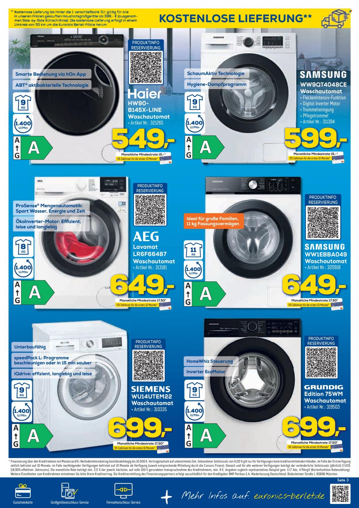 Euronics Prospekte  - 25.11.2023 - 2.12.2023. Seite 3