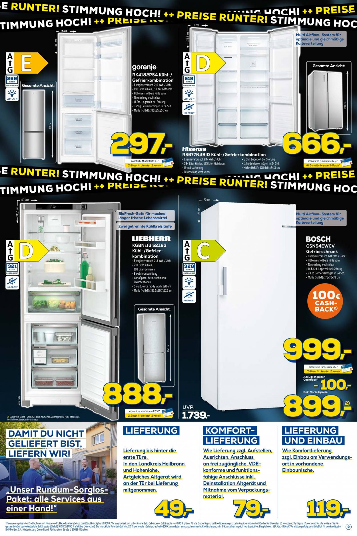 Euronics Prospekte  - 26.11.2023 - 3.12.2023. Seite 9