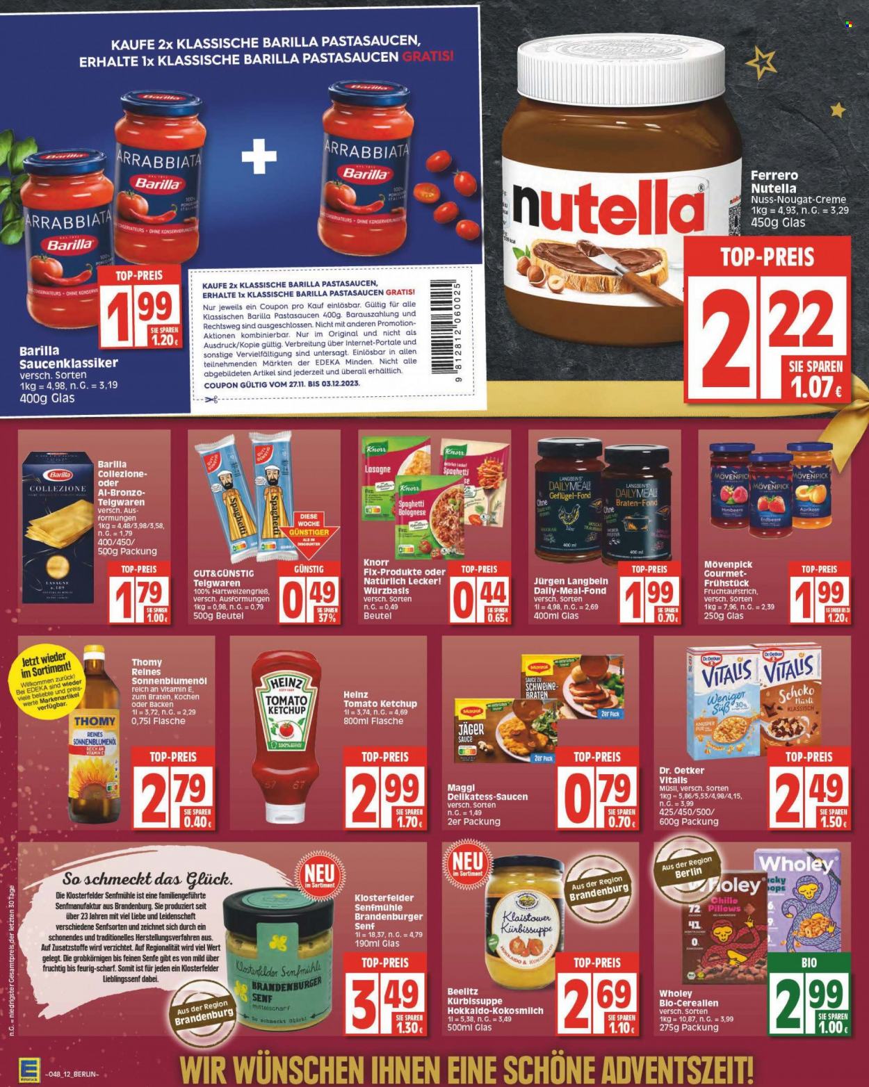 Edeka Prospekte  - 27.11.2023 - 2.12.2023. Seite 12