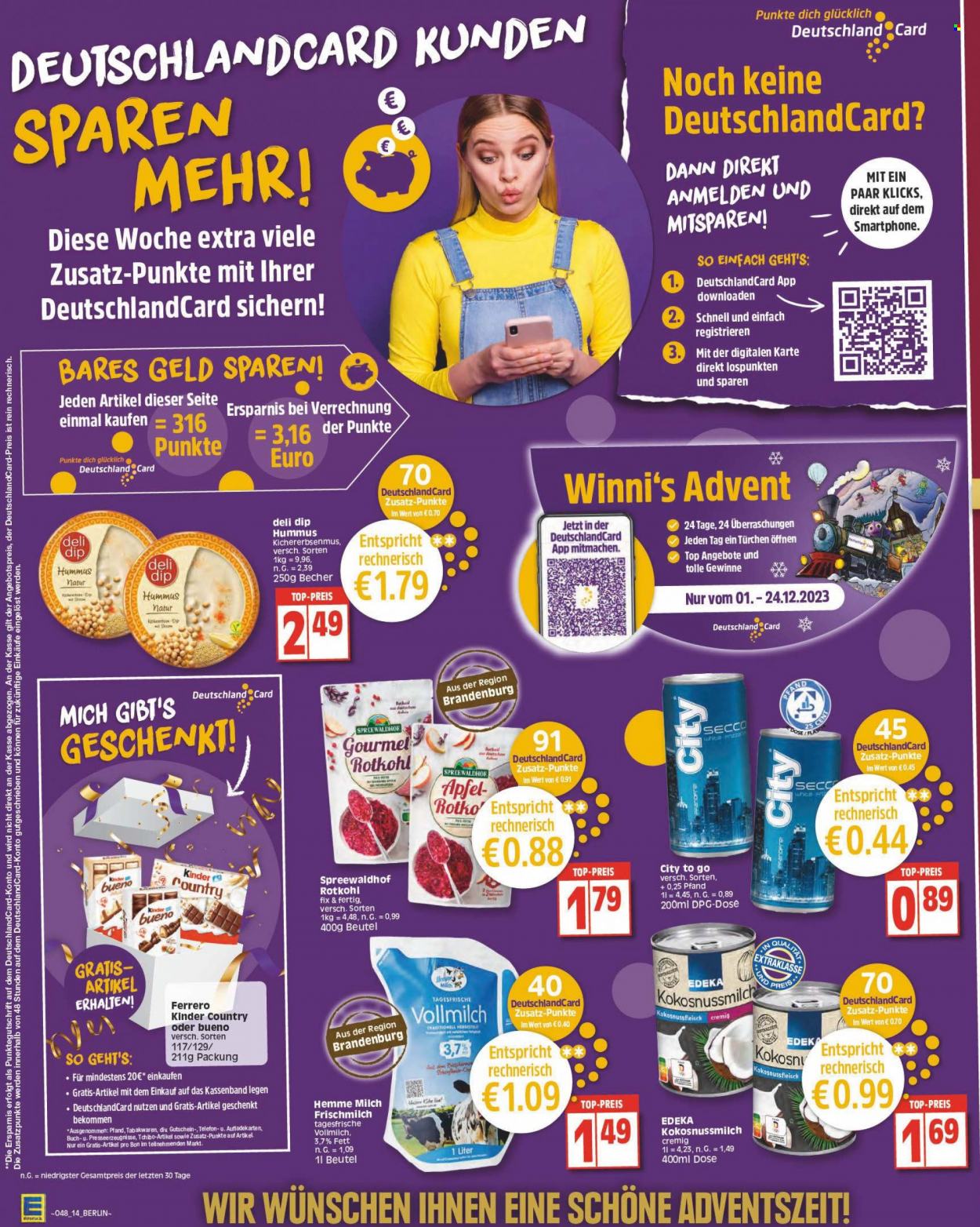 Edeka Prospekte  - 27.11.2023 - 2.12.2023. Seite 14