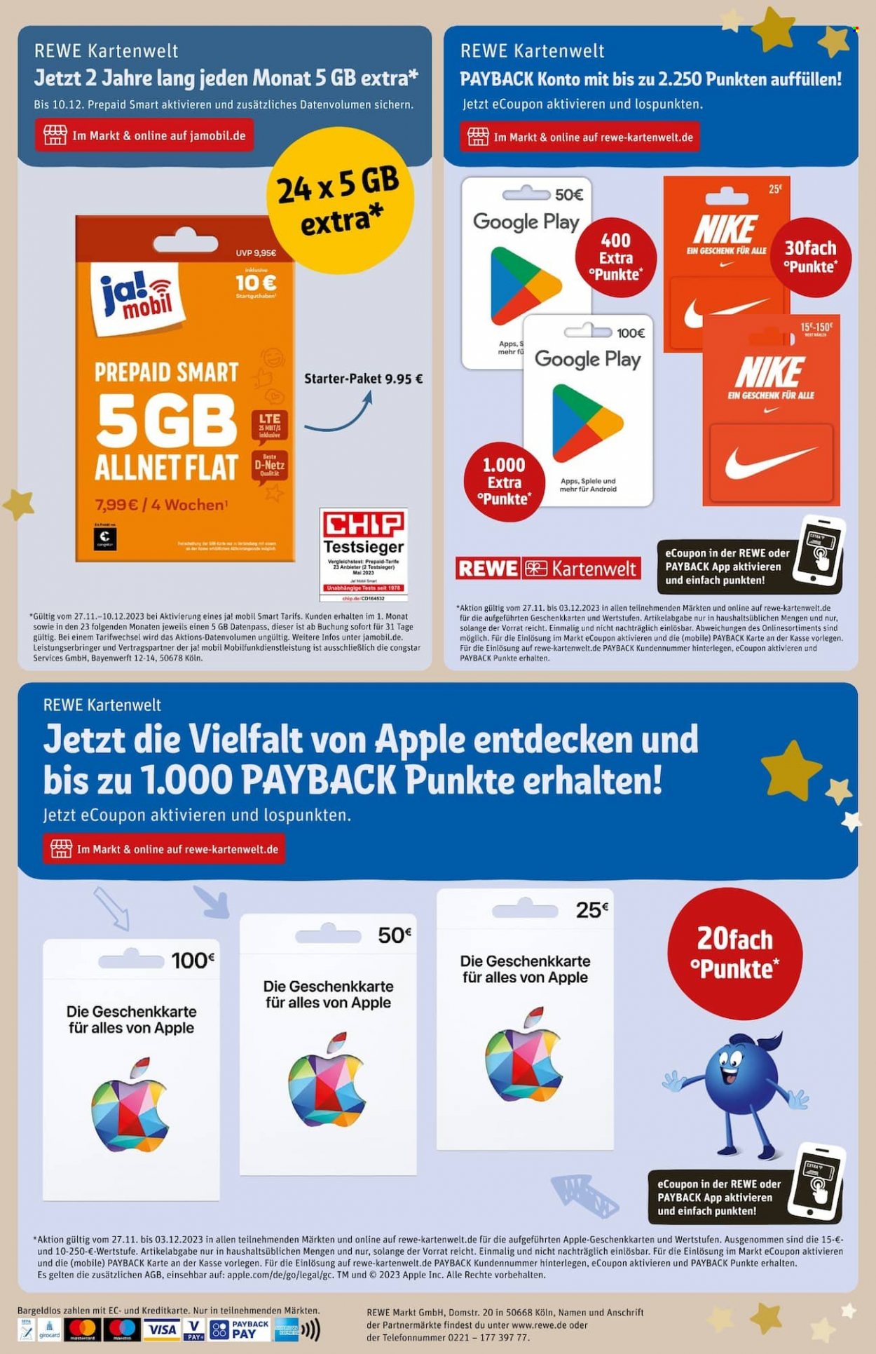 REWE Prospekte  - 27.11.2023 - 2.12.2023. Seite 32