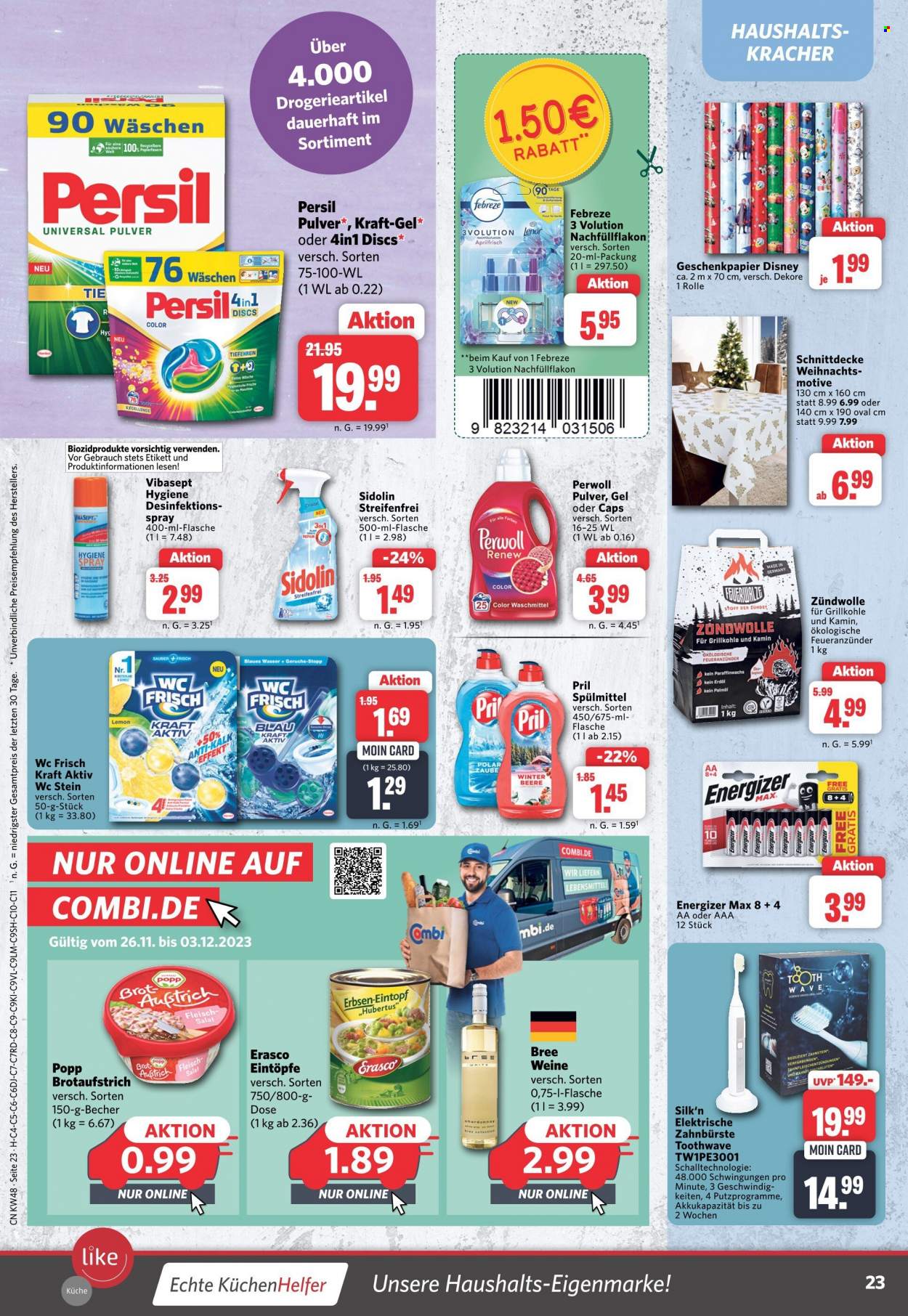 Combi Prospekte  - 27.11.2023 - 2.12.2023. Seite 23