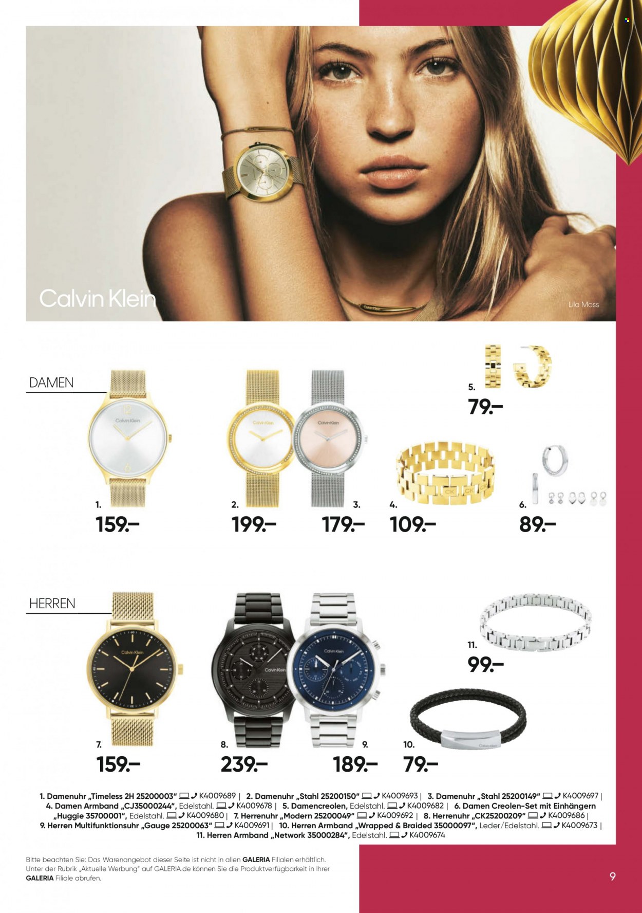GALERIA Karstadt Kaufhof Prospekte  - 27.11.2023 - 3.12.2023. Seite 9