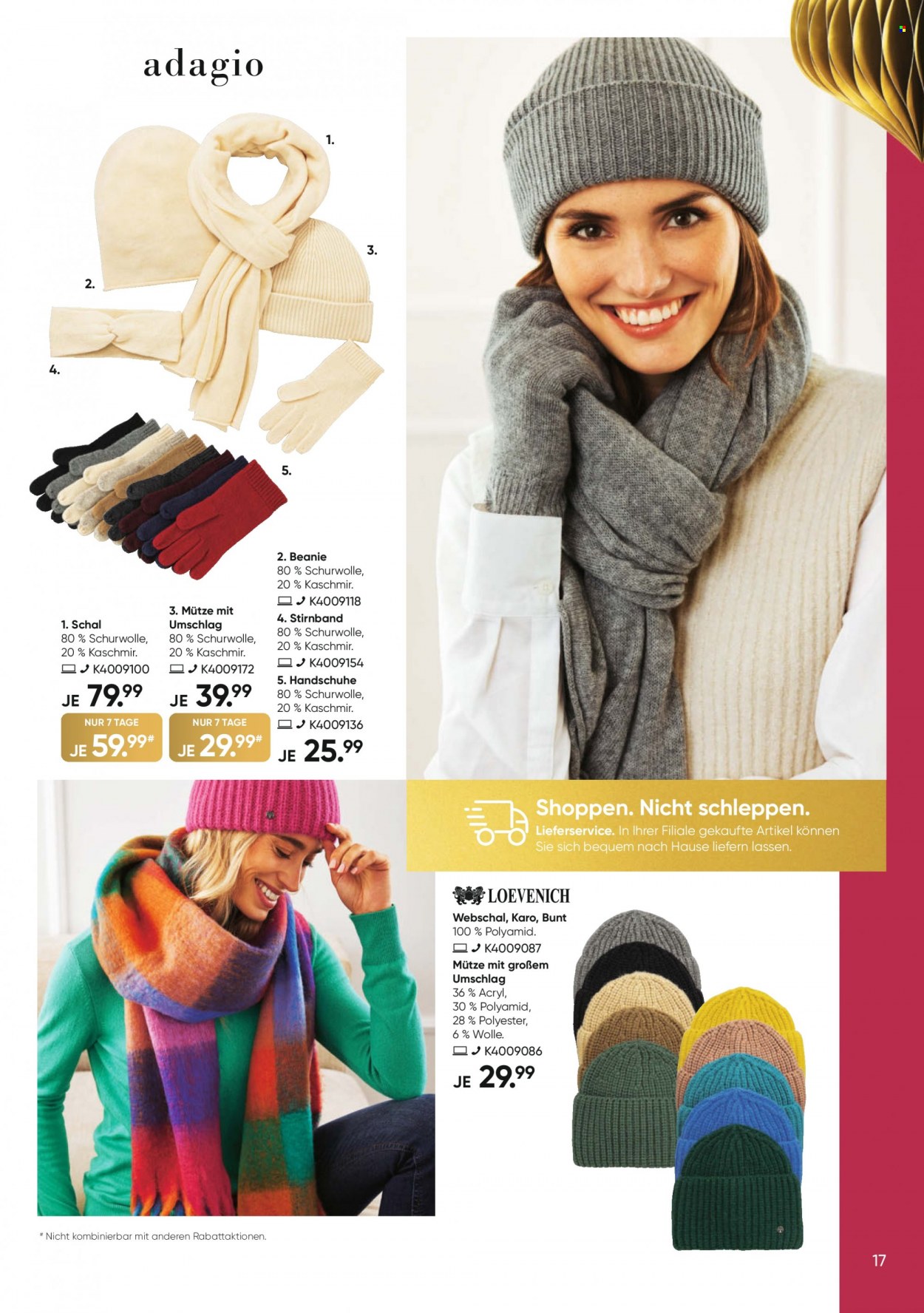 GALERIA Karstadt Kaufhof Prospekte  - 27.11.2023 - 3.12.2023. Seite 17