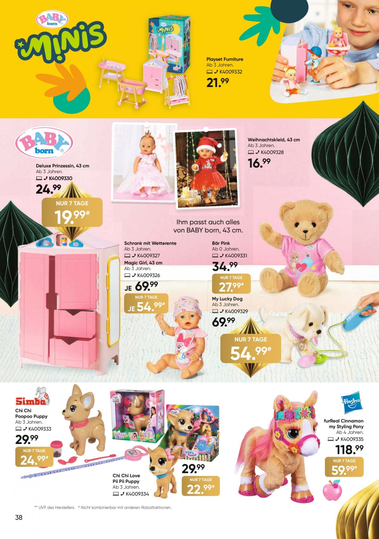GALERIA Karstadt Kaufhof Prospekte  - 27.11.2023 - 3.12.2023. Seite 38